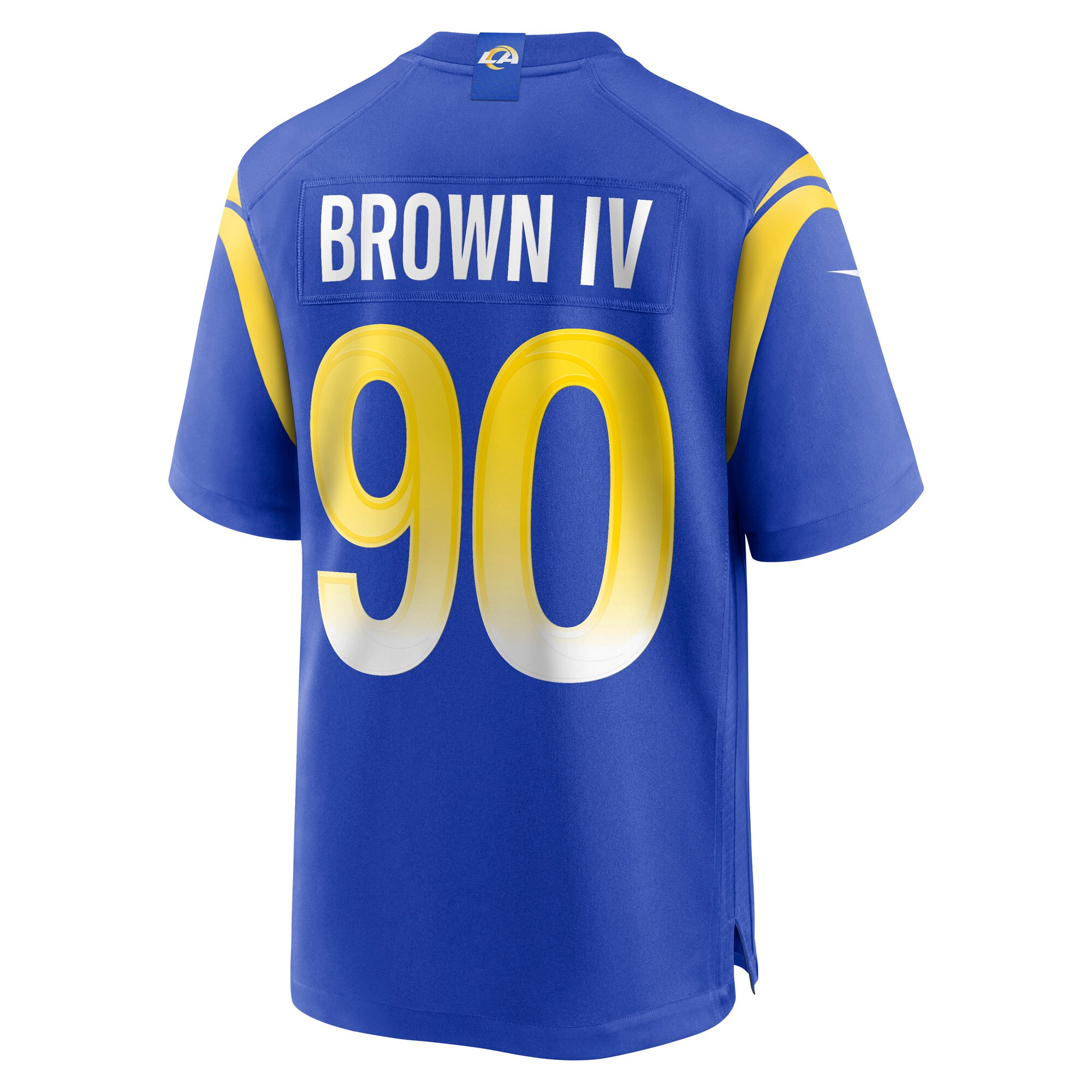 Earnest Brown IV Los Angeles Rams  Game Player Jersey - Royal