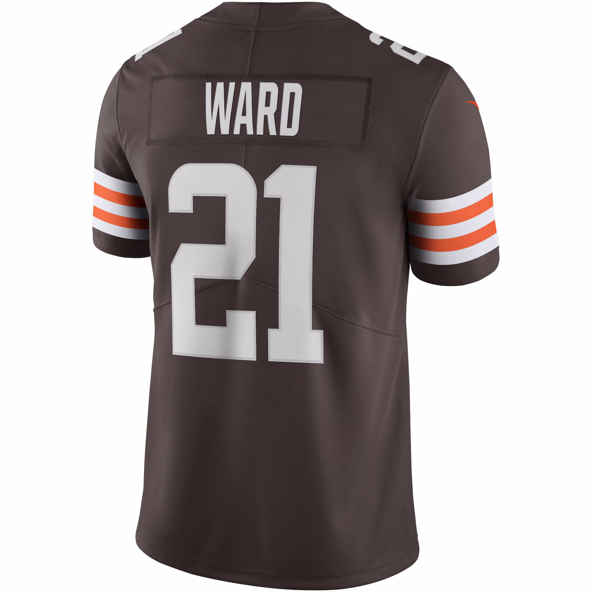 Denzel Ward Cleveland Browns Vapor Limited Jersey - Brown