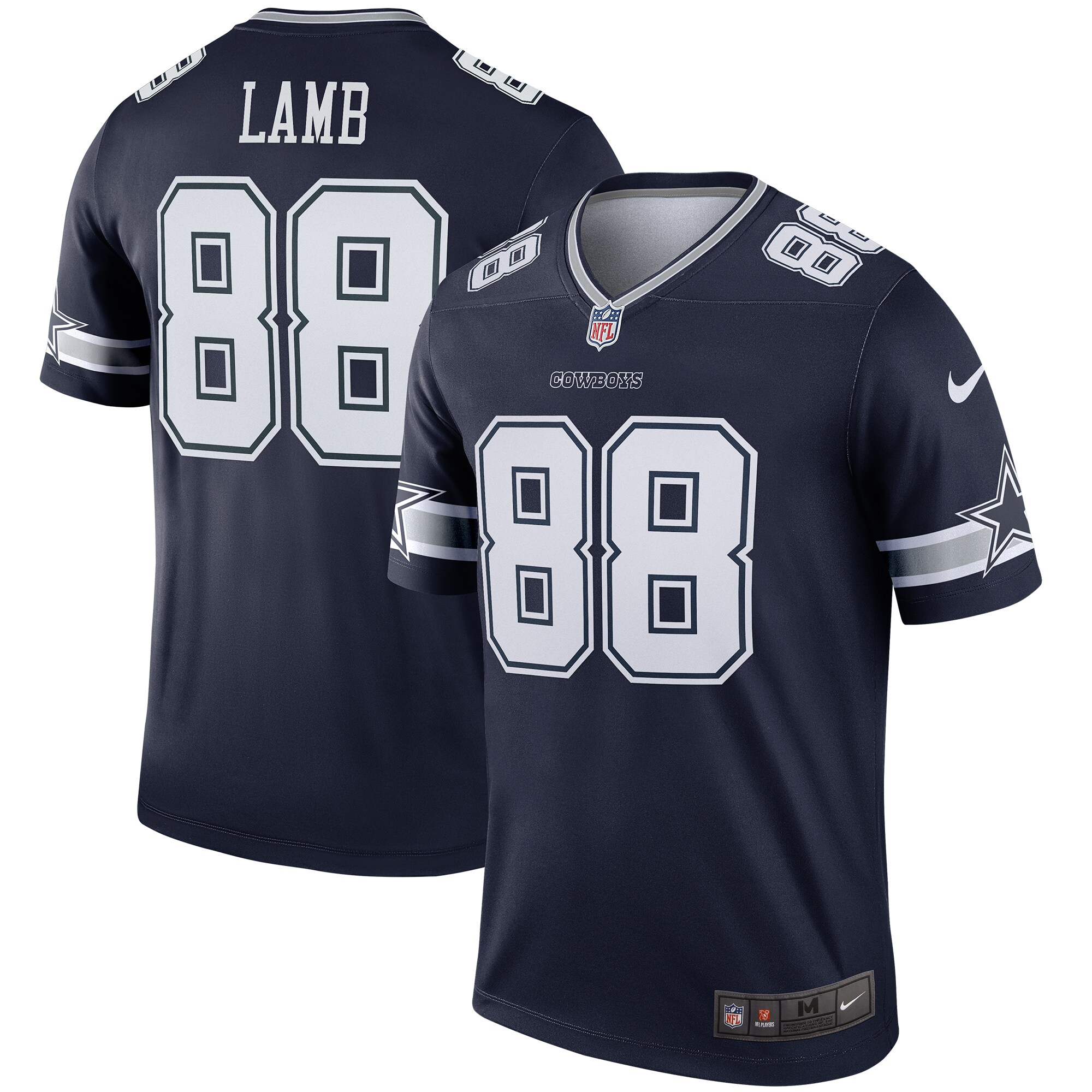 CeeDee Lamb Dallas Cowboys  Legend Jersey - Navy