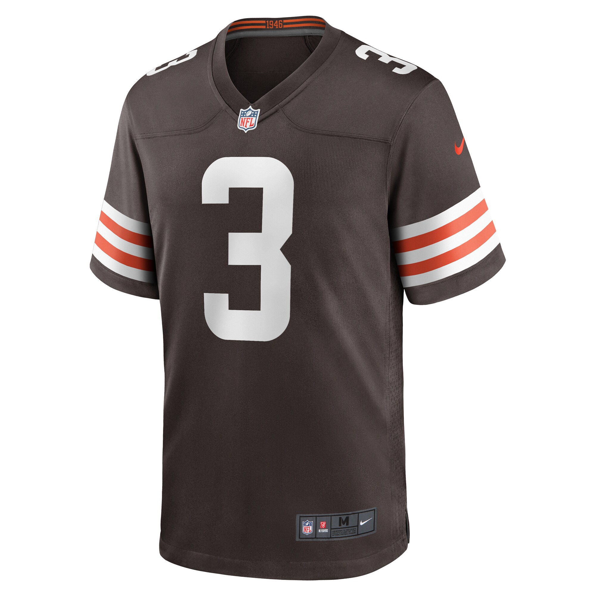 Marquise Goodwin Cleveland Browns Game Jersey - Brown