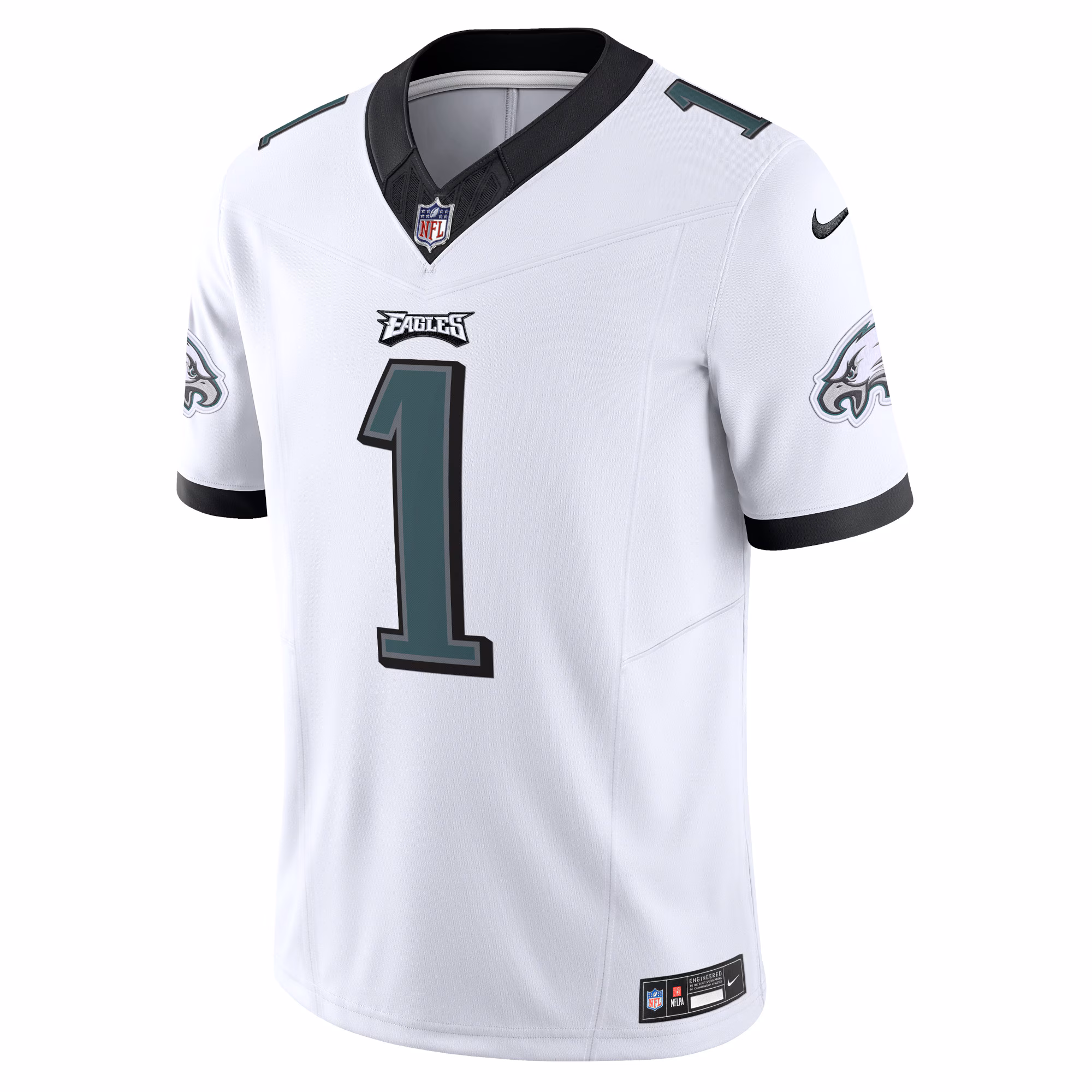 Jalen Hurts #1 Philadelphia Eagles Vapor F.U.S.E. Limited Jersey - White