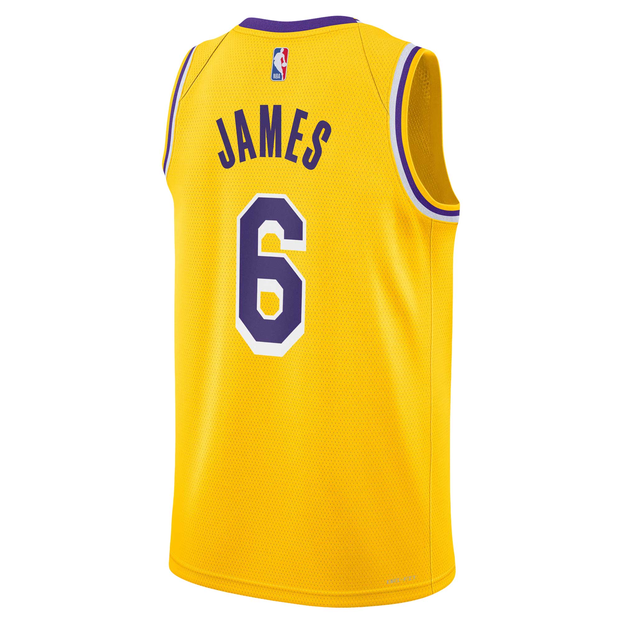LeBron James Los Angeles Lakers Youth Swingman Jersey - Icon Edition - Gold