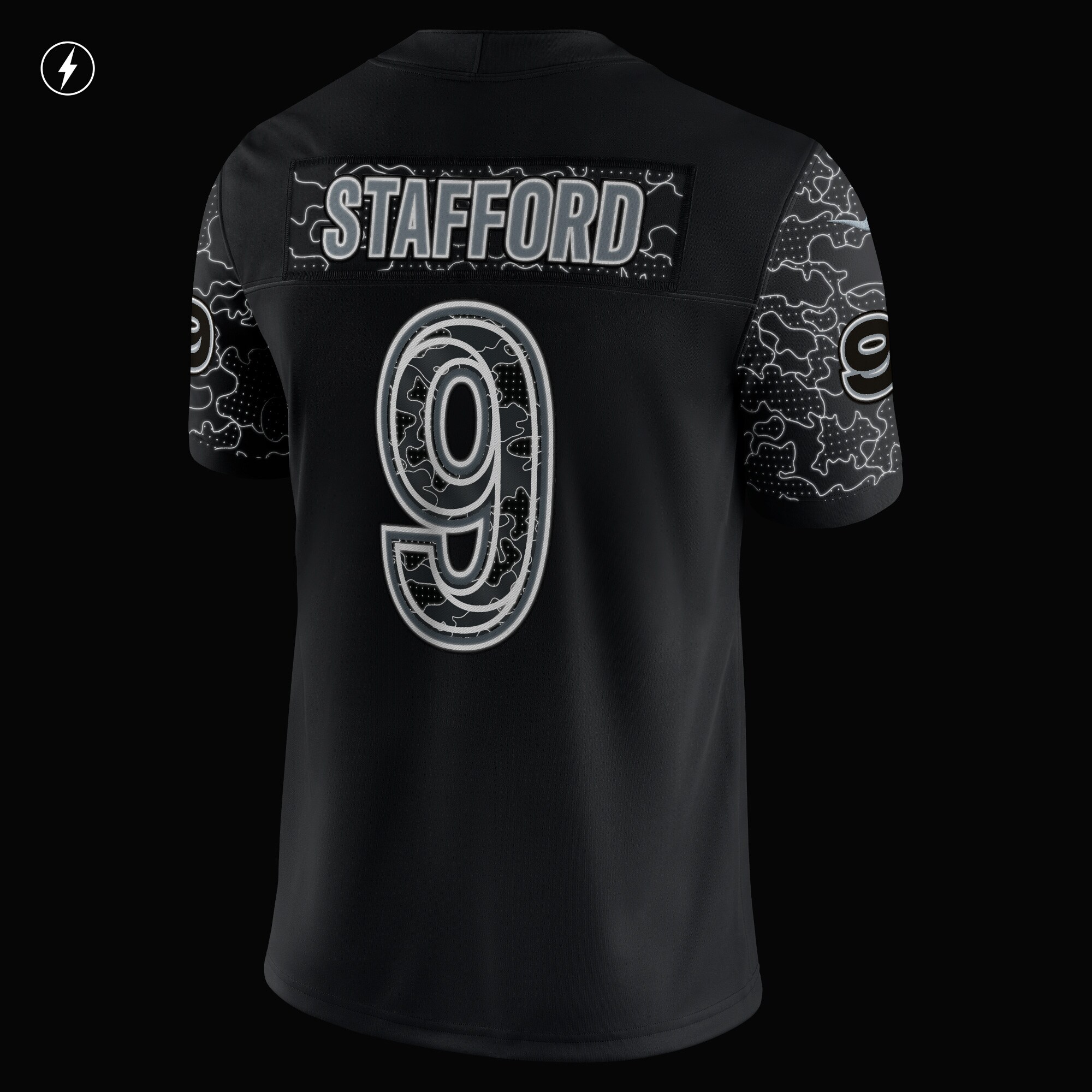 Matthew Stafford Los Angeles Rams RFLCTV Limited Jersey - Black