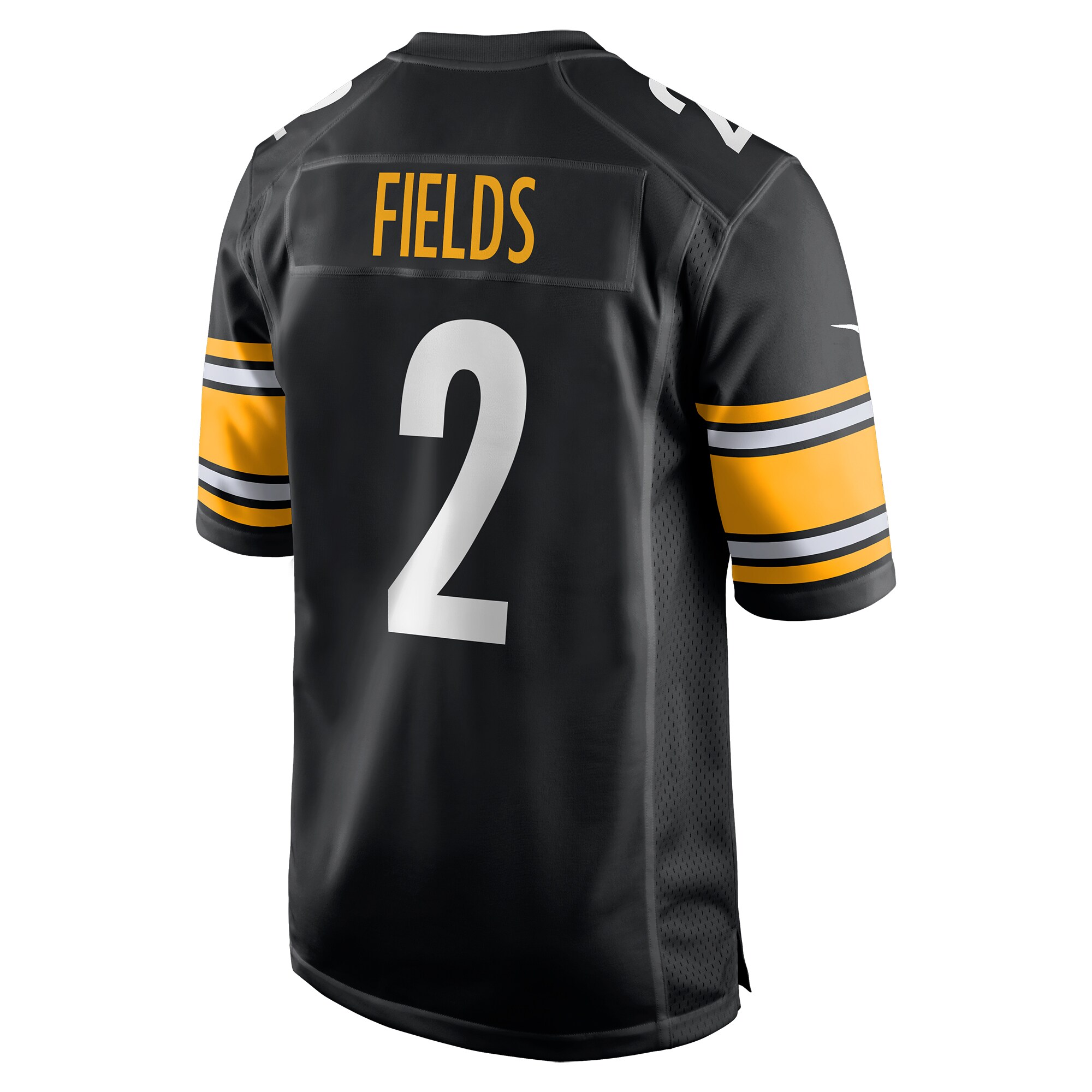 Justin Fields Pittsburgh Steelers Game Player Jersey - Black