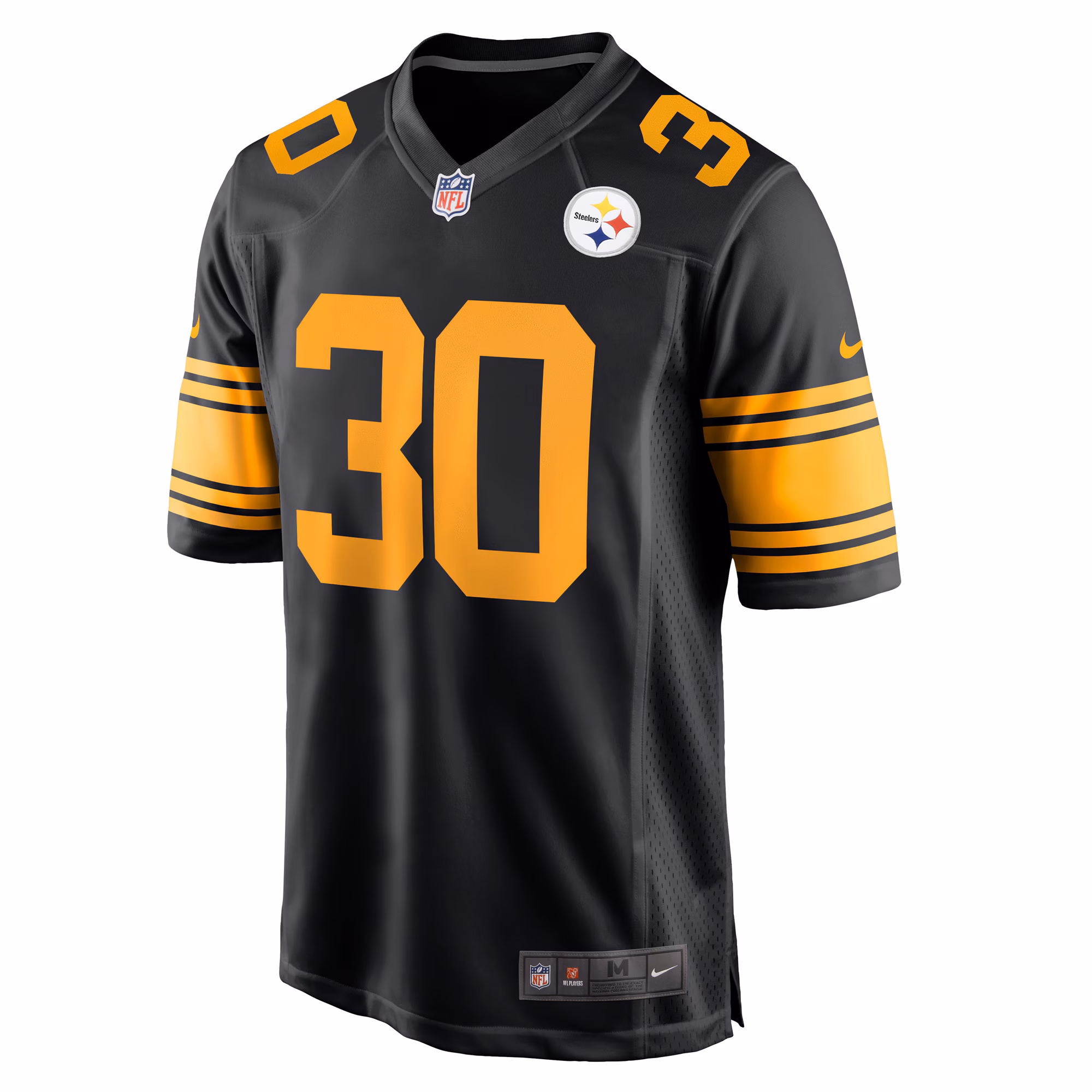 Jaylen Warren Pittsburgh Steelers Alternate Game Jersey -  Black