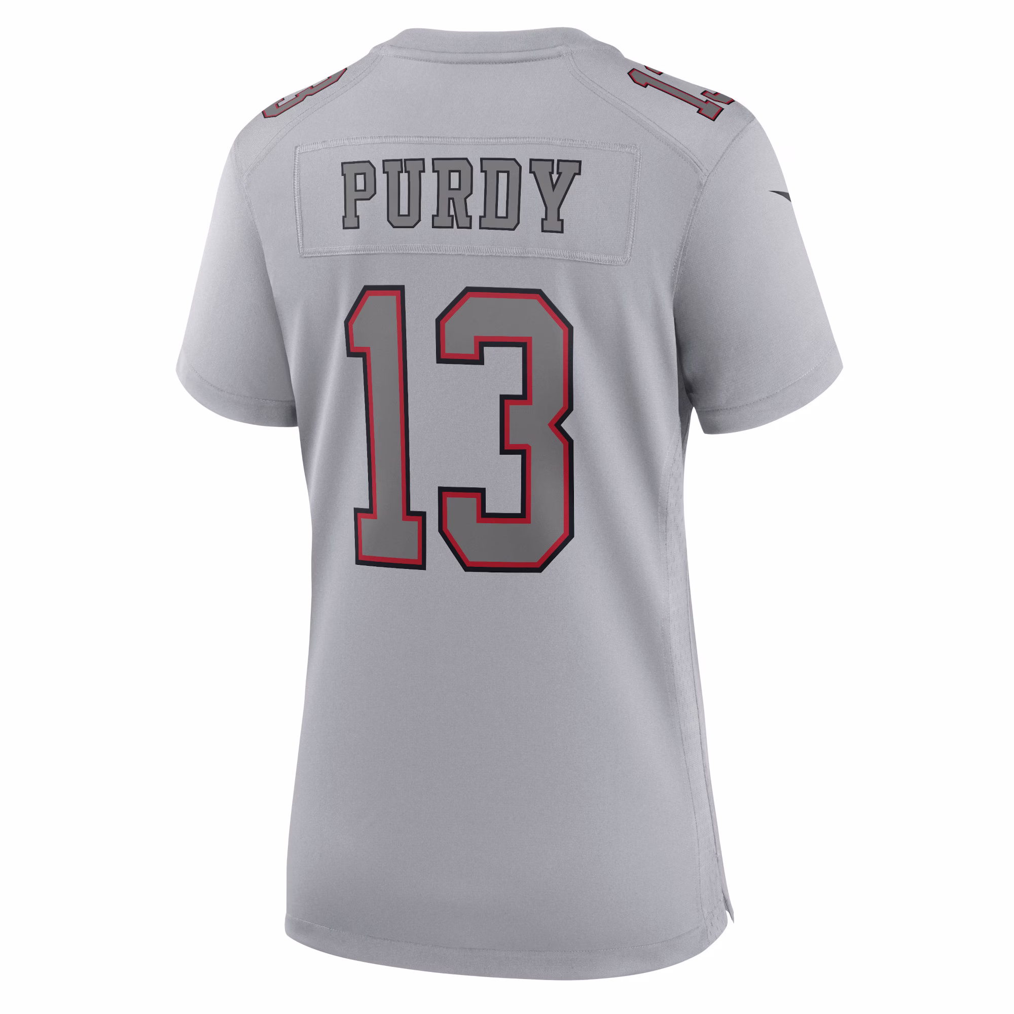 Brock Purdy San Francisco 49ers  Women's 2023 Super Bowl LVIII Atmosphere Fashion Game Jersey - Gray