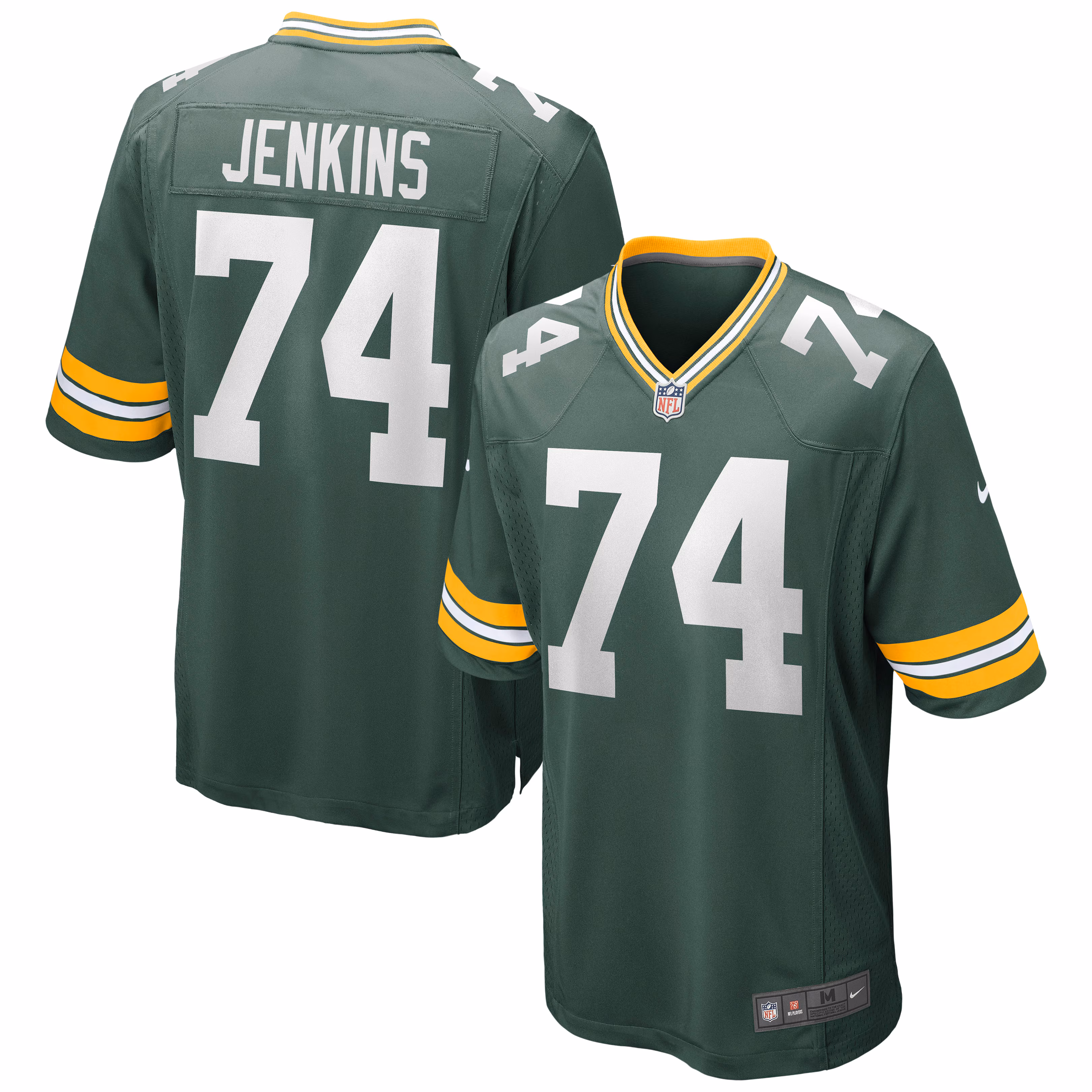Elgton Jenkins Green Bay Packers Game Jersey - Green