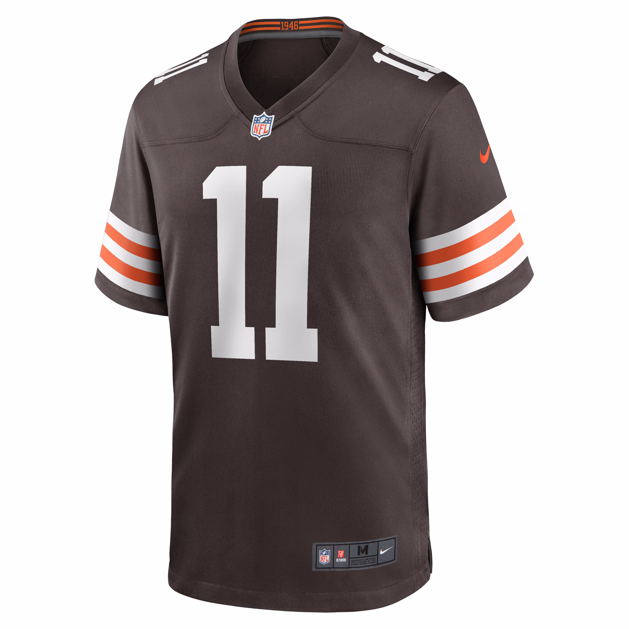 James Proche II Cleveland Browns Game Jersey - Brown