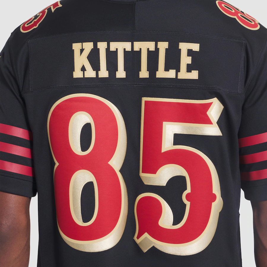 George Kittle #85 San Francisco 49ers 2025 Rivalries Collection Limited Jersey - Black