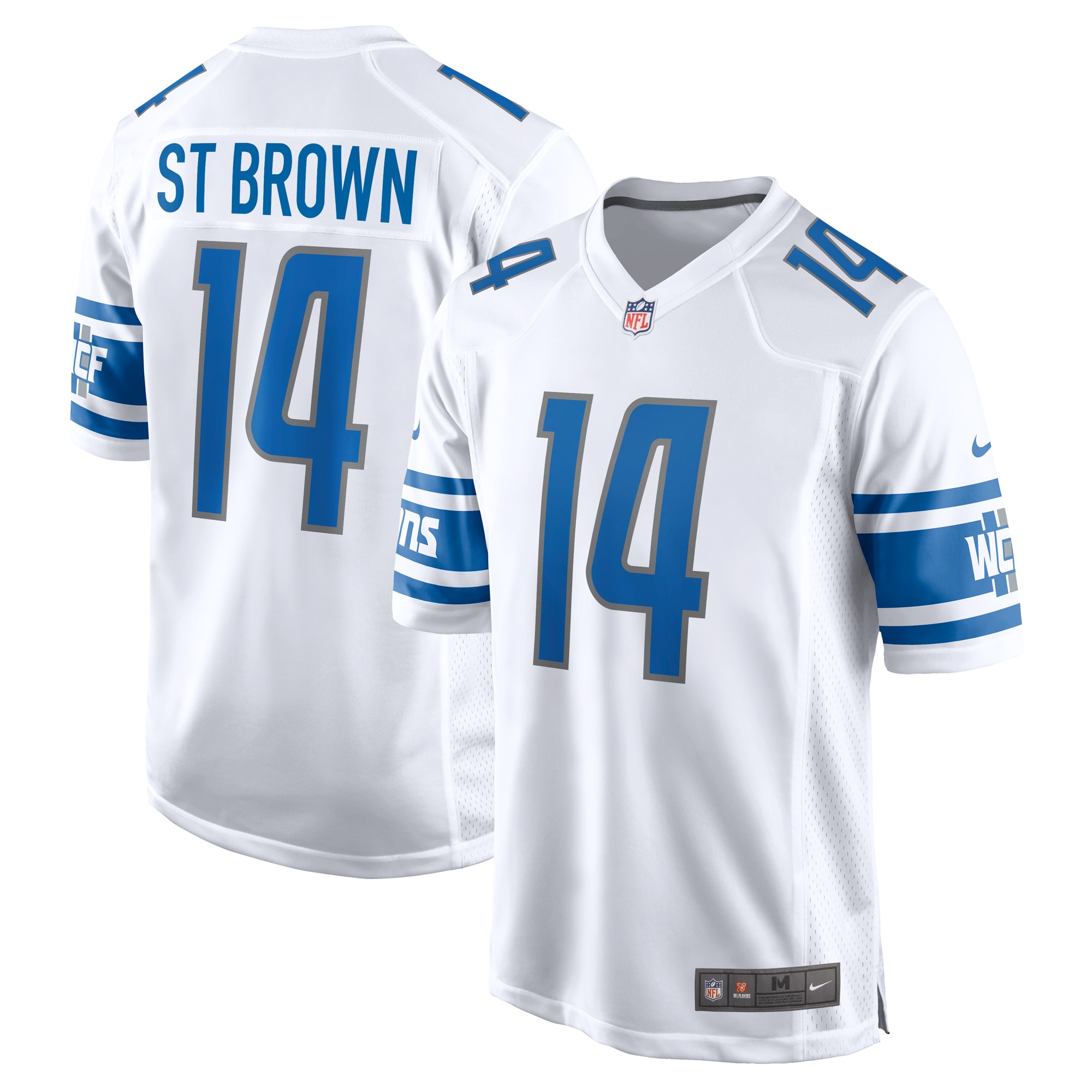 Amon-Ra St. Brown Detroit Lions  Player Game Jersey - White