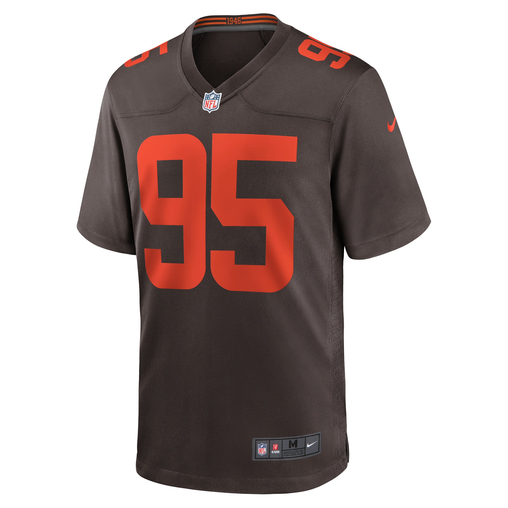 Myles Garrett Cleveland Browns Alternate Game Jersey - Brown
