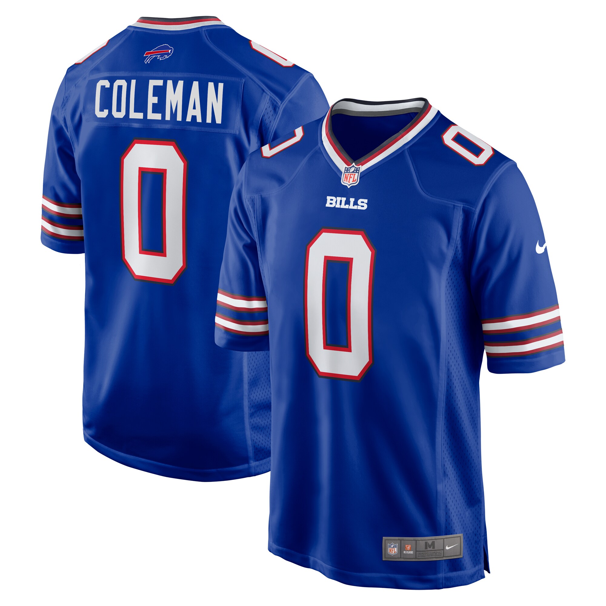 Keon Coleman #0 Buffalo Bills NFL Draft Player Game Jersey - Royal