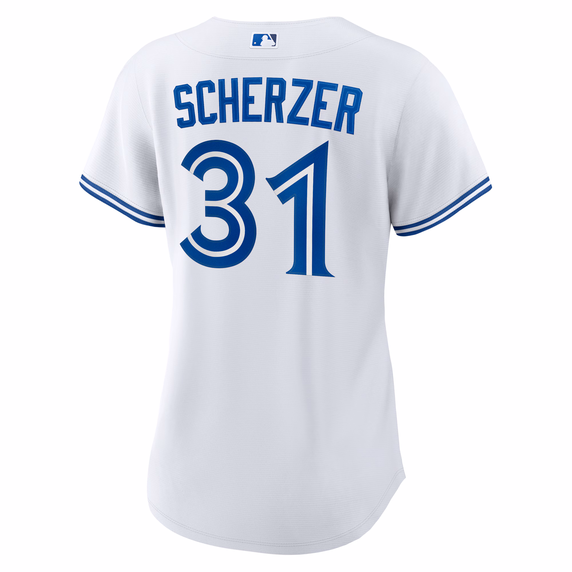 Max Scherzer #33 Toronto Blue Jays Women's Home Replica Jersey - White