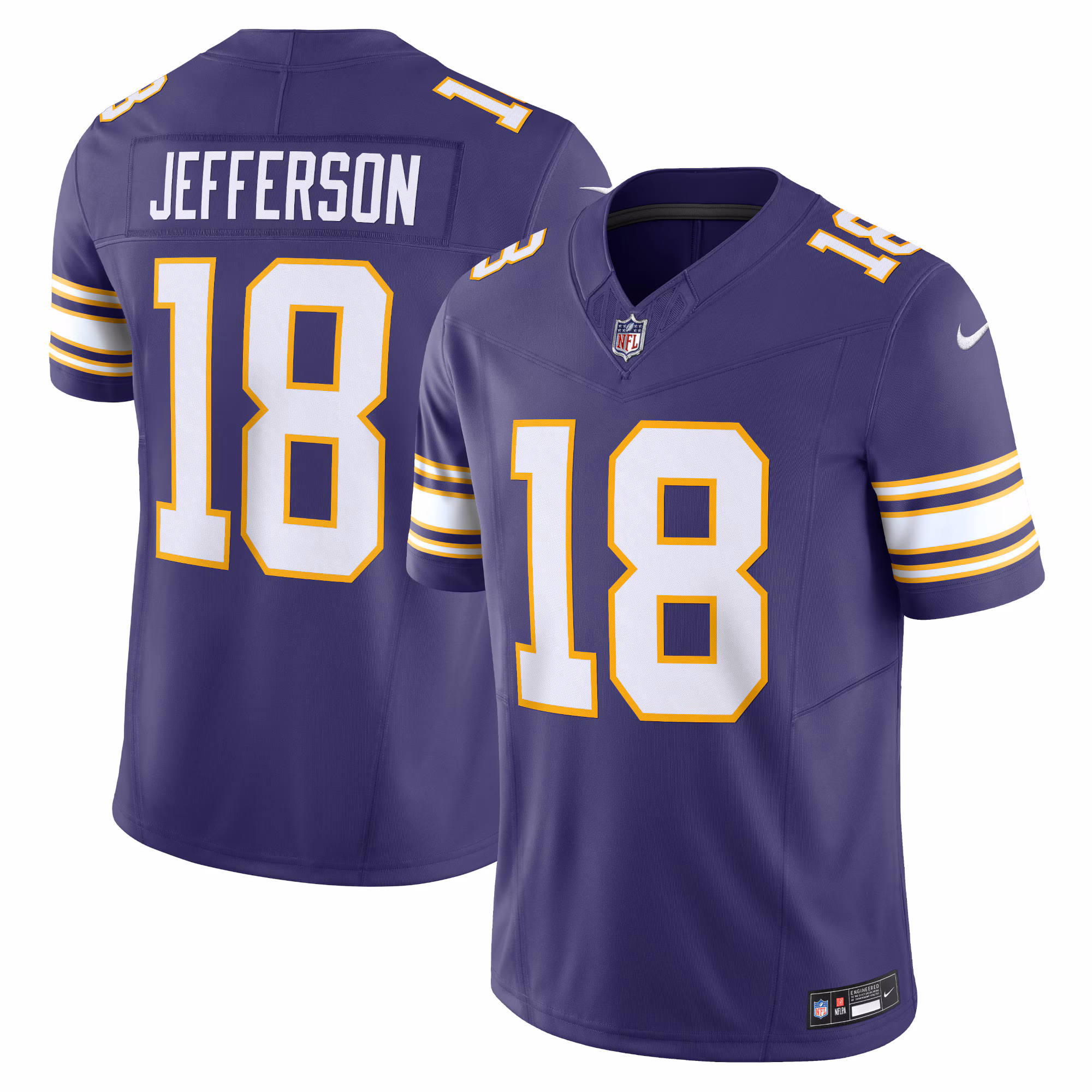 Justin Jefferson Minnesota Vikings Vapor F.U.S.E. Limited Jersey - White