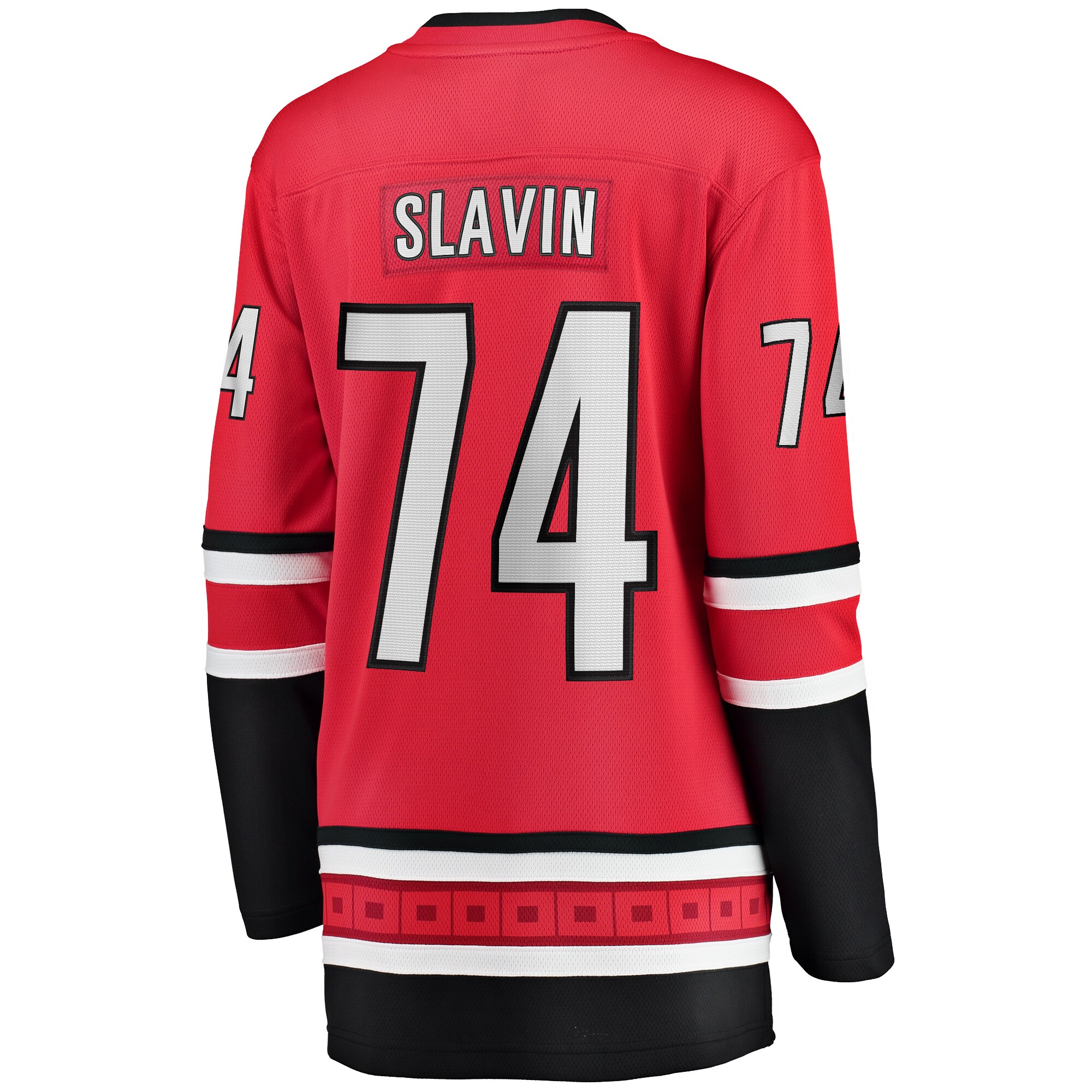 Jaccob Slavin Carolina Hurricanes Women's Home Breakaway Player Jersey - Red