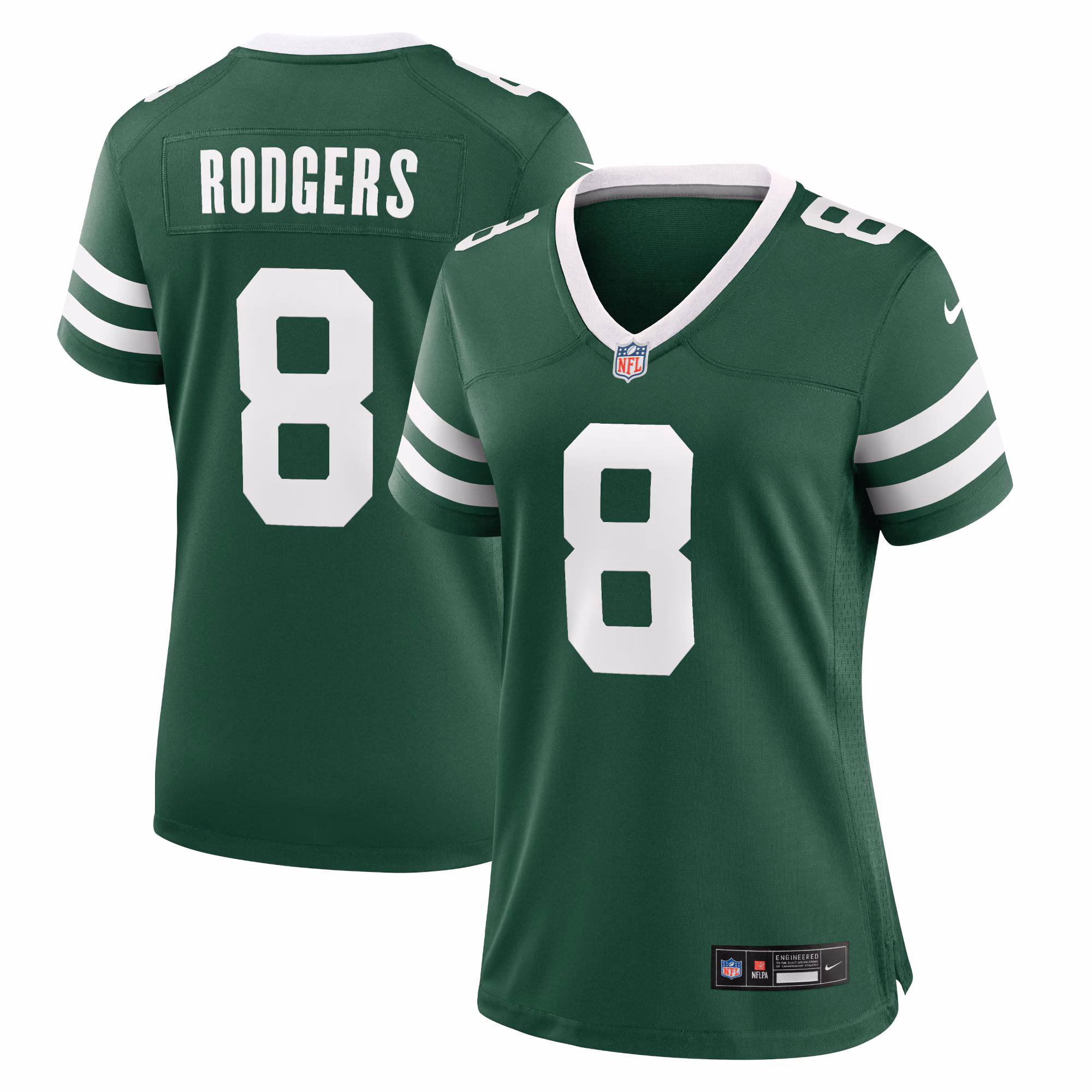 Aaron Rodgers New York Jets Women's Alternate Game Jersey - Legacy Black