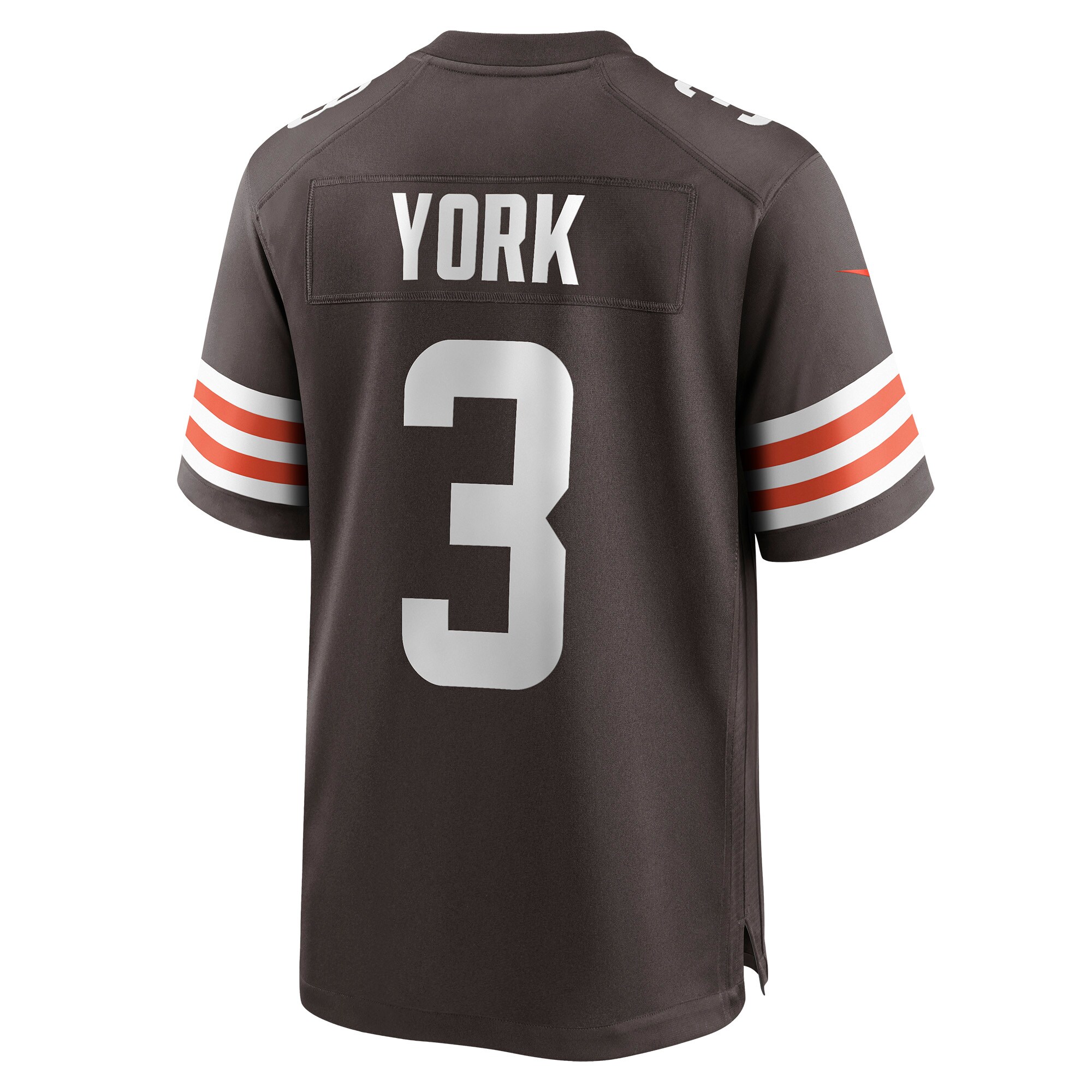 Cade York Cleveland Browns  Game Player Jersey - Brown