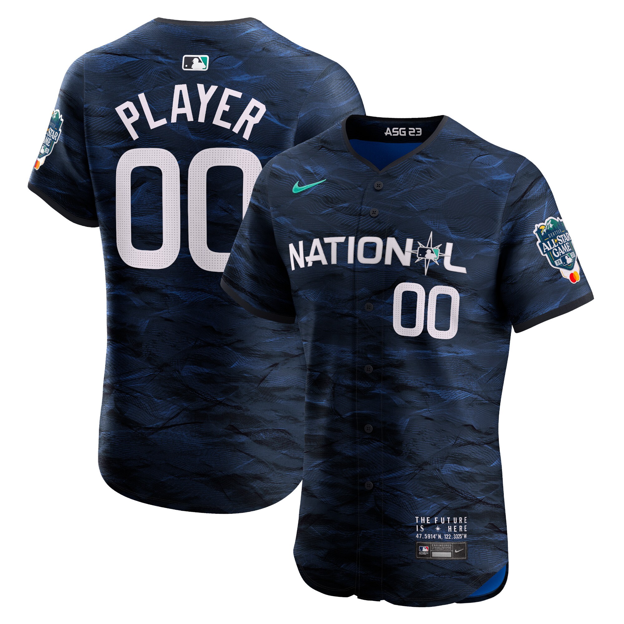 National League  2023 MLB All-Star Game Pick-A-Player Vapor Premier Elite Jersey - Royal
