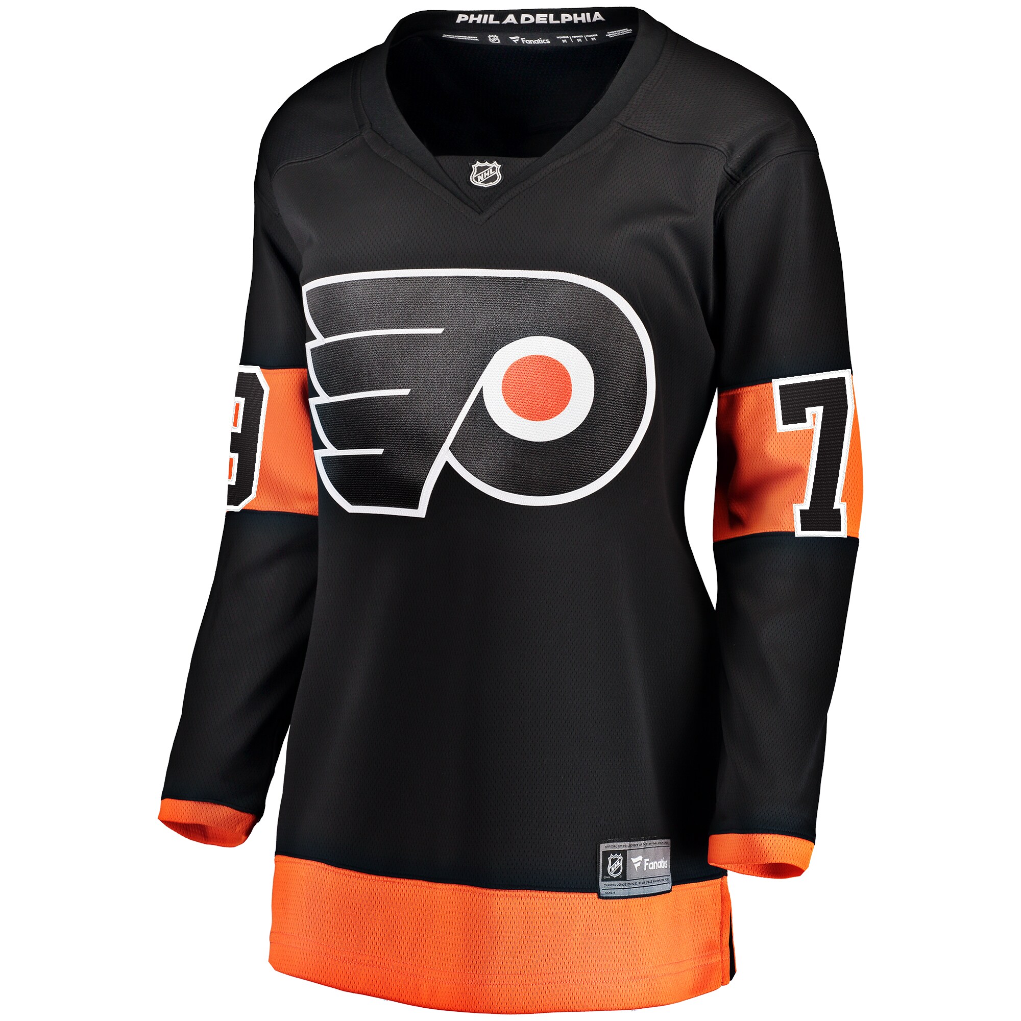 Carter Hart Philadelphia Flyers Women's Alternate Premier Breakaway Player Jersey - Black