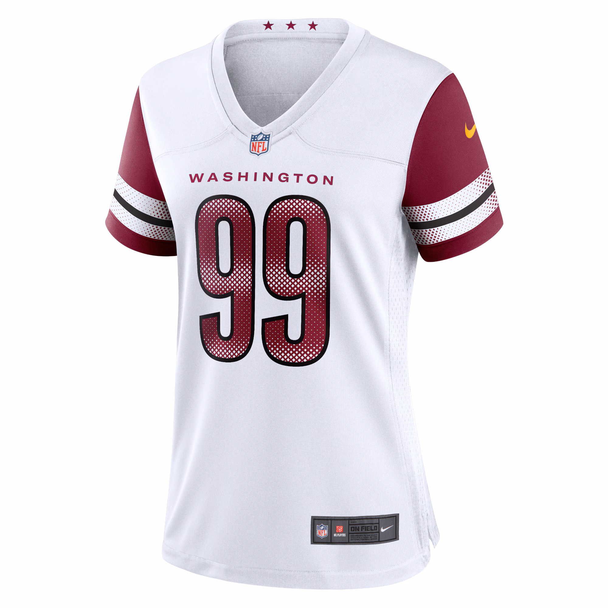 Chase Young Washington Commanders Women's Player Jersey - Burgundy