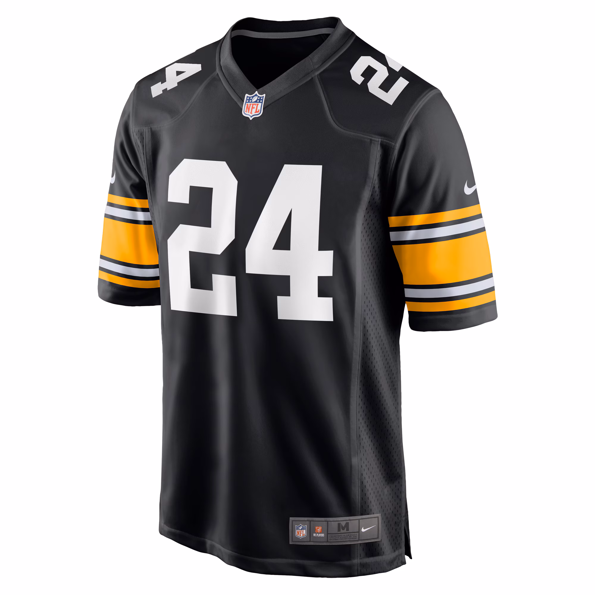 Joey Porter Jr. #24 Pittsburgh Steelers Alternate Game Jersey - Black