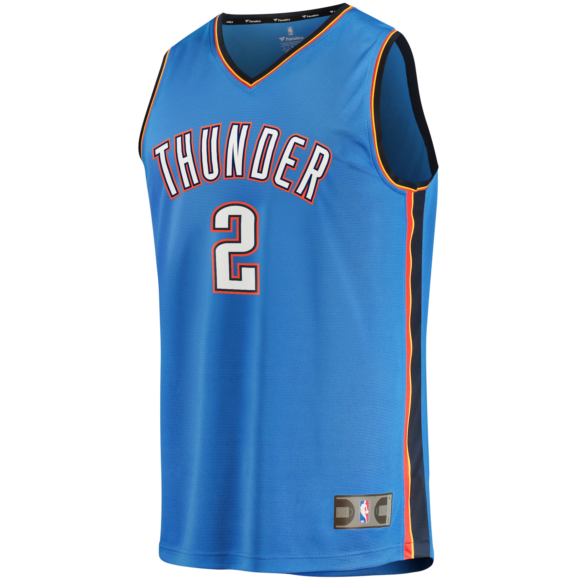 Shai Gilgeous-Alexander Oklahoma City Thunder  Youth 2021-22 Fastbreak Player Jersey - Icon Edition - Blue