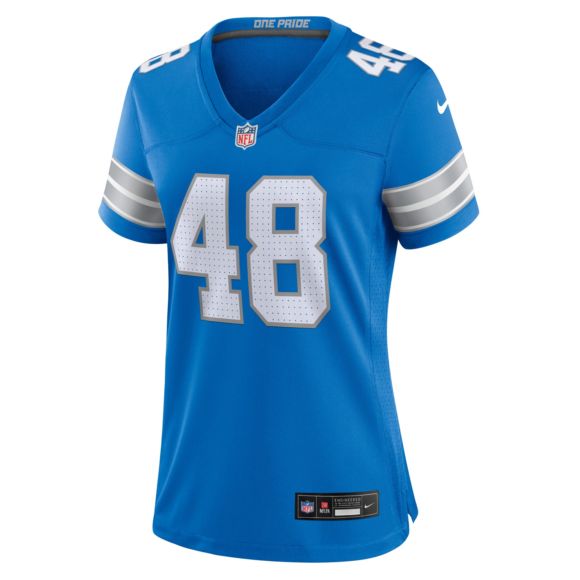 Loren Strickland Detroit Lions Women's Game Jersey -  Blue