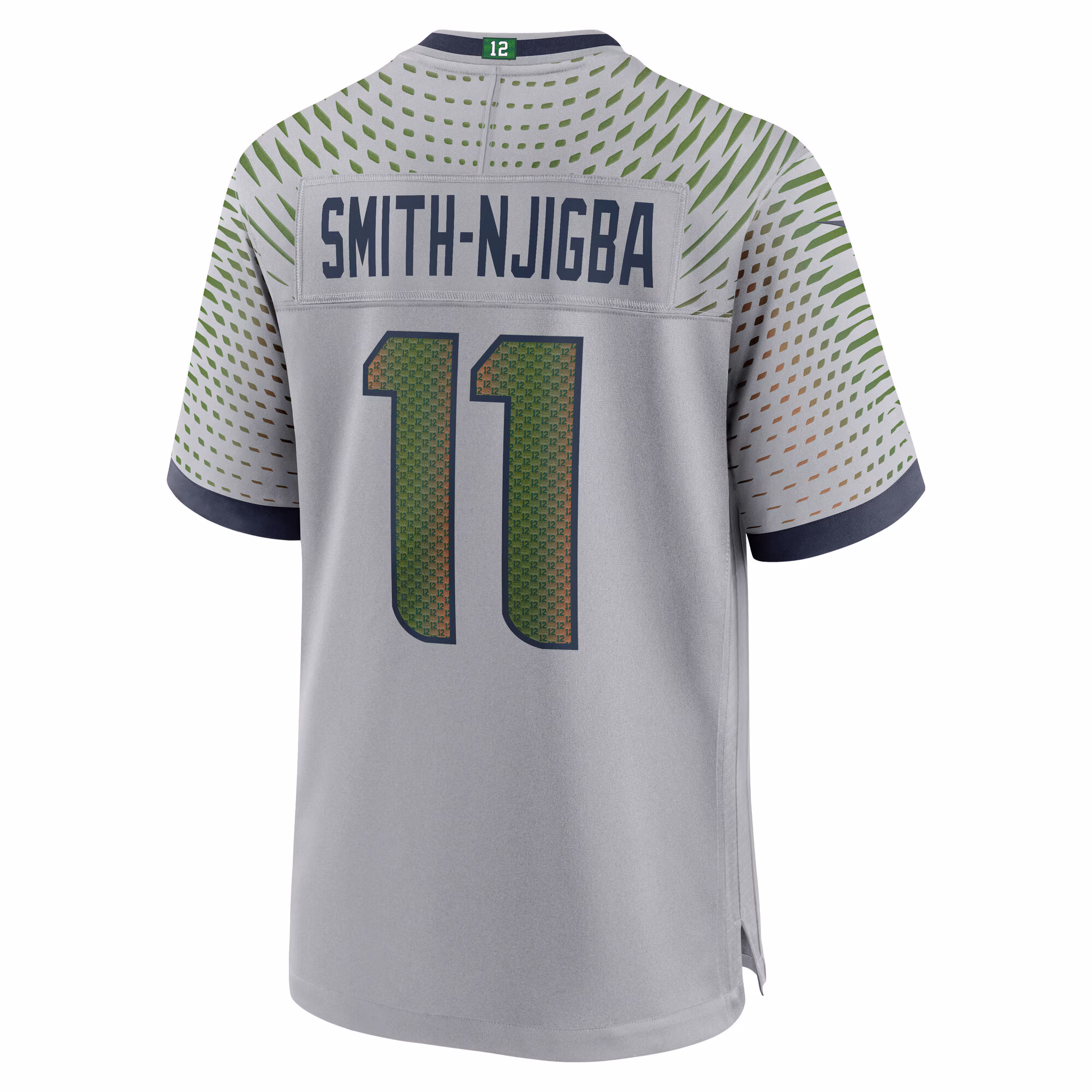 Jaxon Smith-Njigba #11 Seattle Seahawks 2025 Rivalries Collection Game Jersey - Wolf Gray
