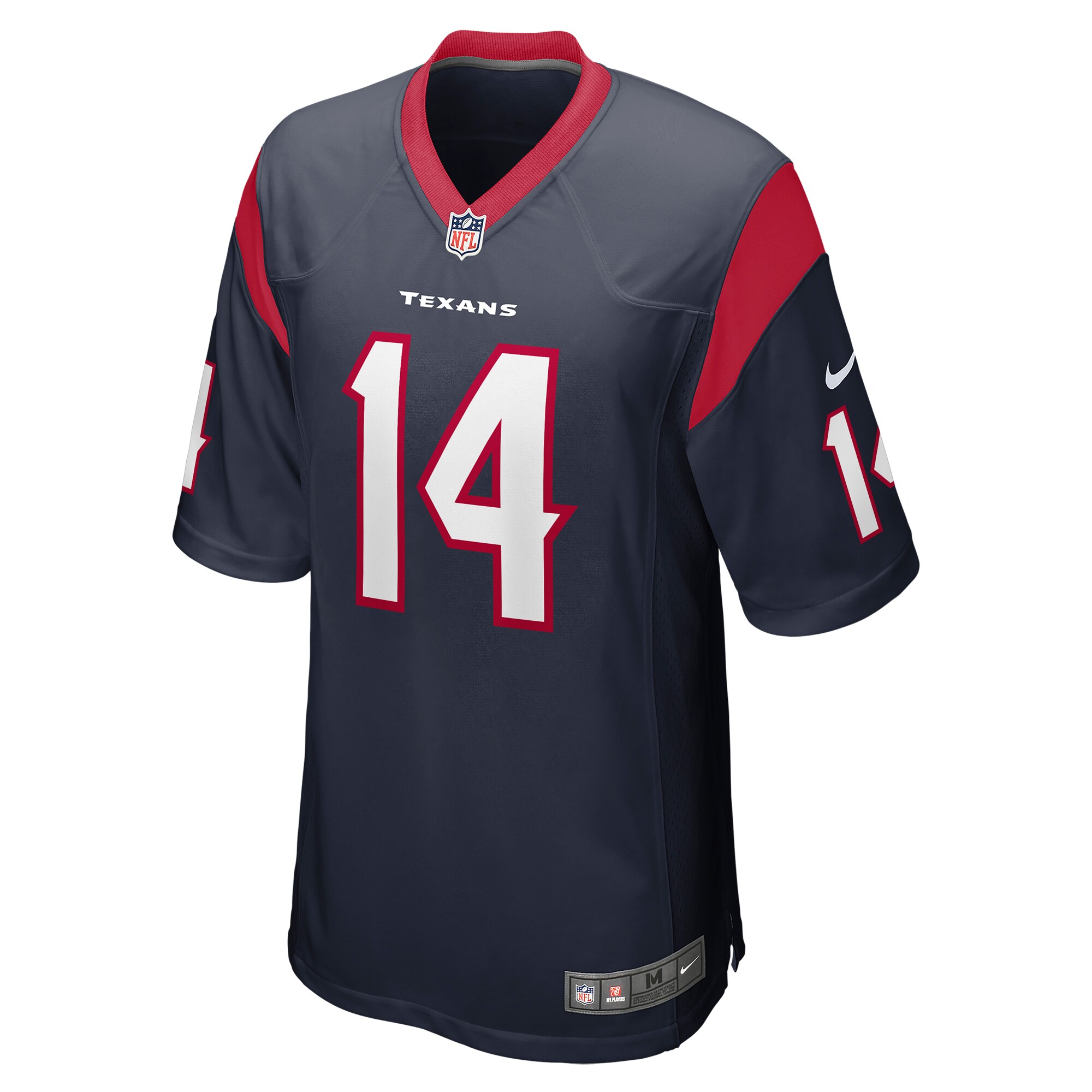 Alex Bachman Houston Texans  Team Game Jersey - Navy