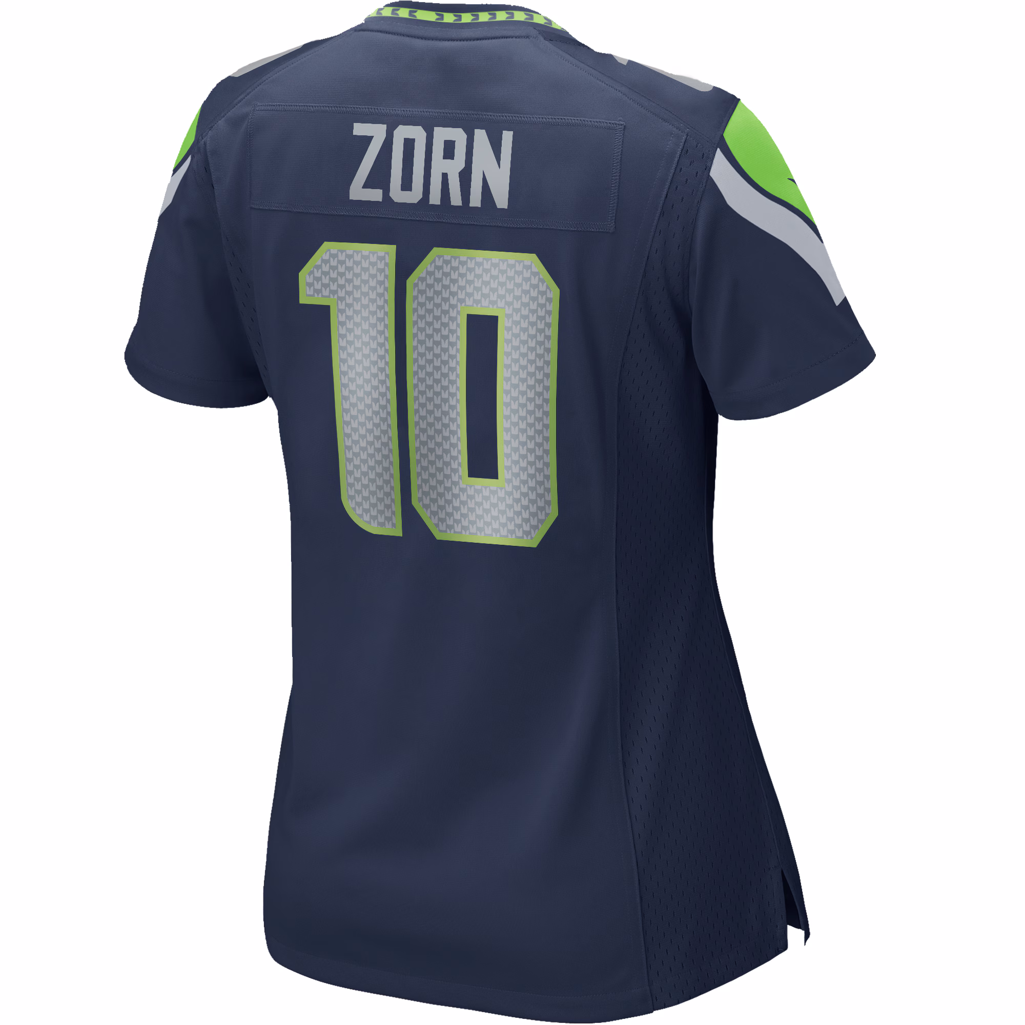 Jim Zorn Seattle Seahawks Women's Throwback Retired Player Game Jersey - Royal