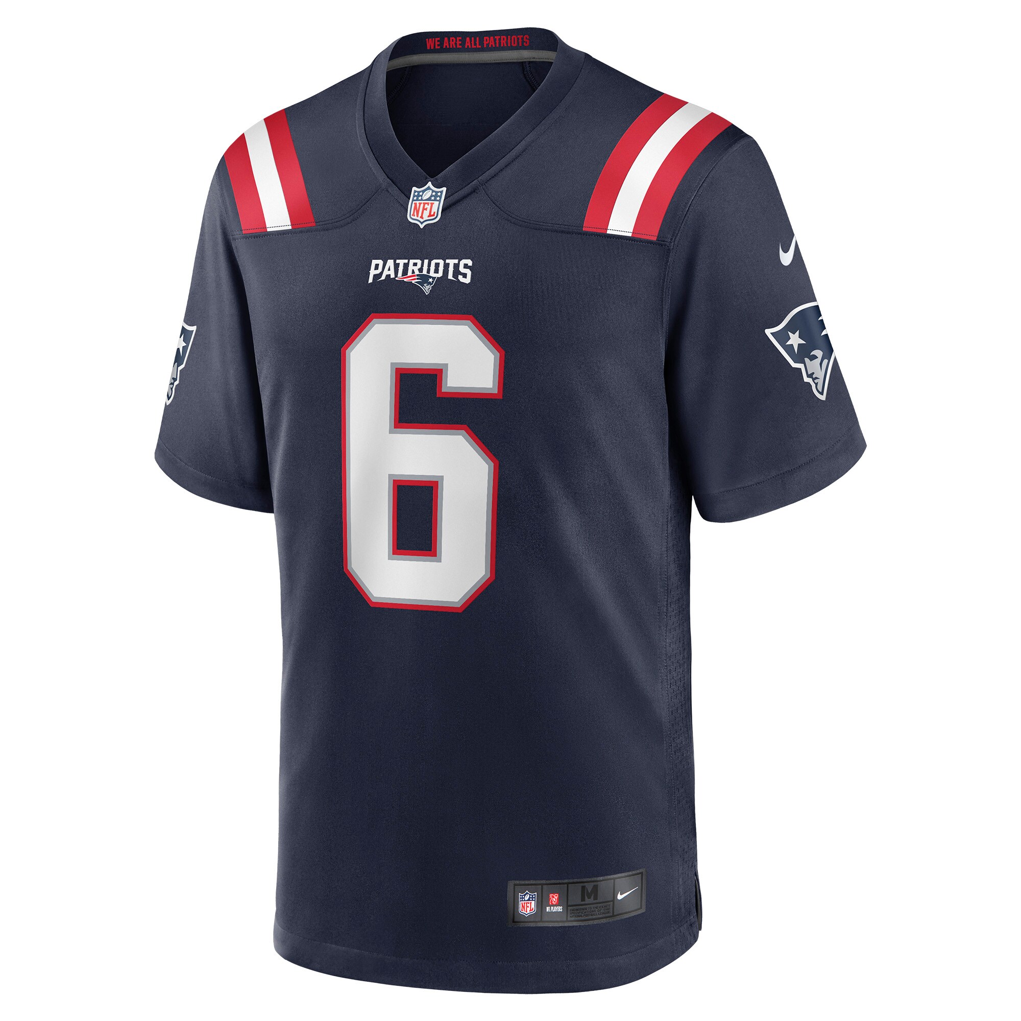 Nick Folk New England Patriots  Game Jersey - Navy