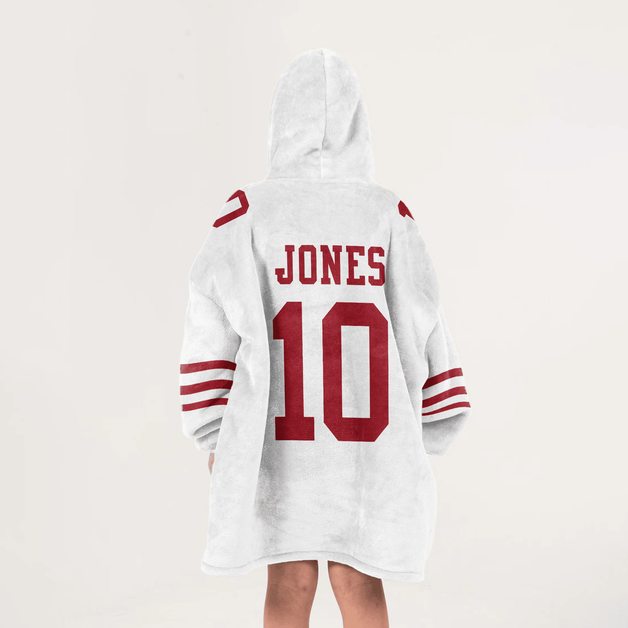 M.J 10 San Francisco 49ers Football Unisex Blanket Hoodie