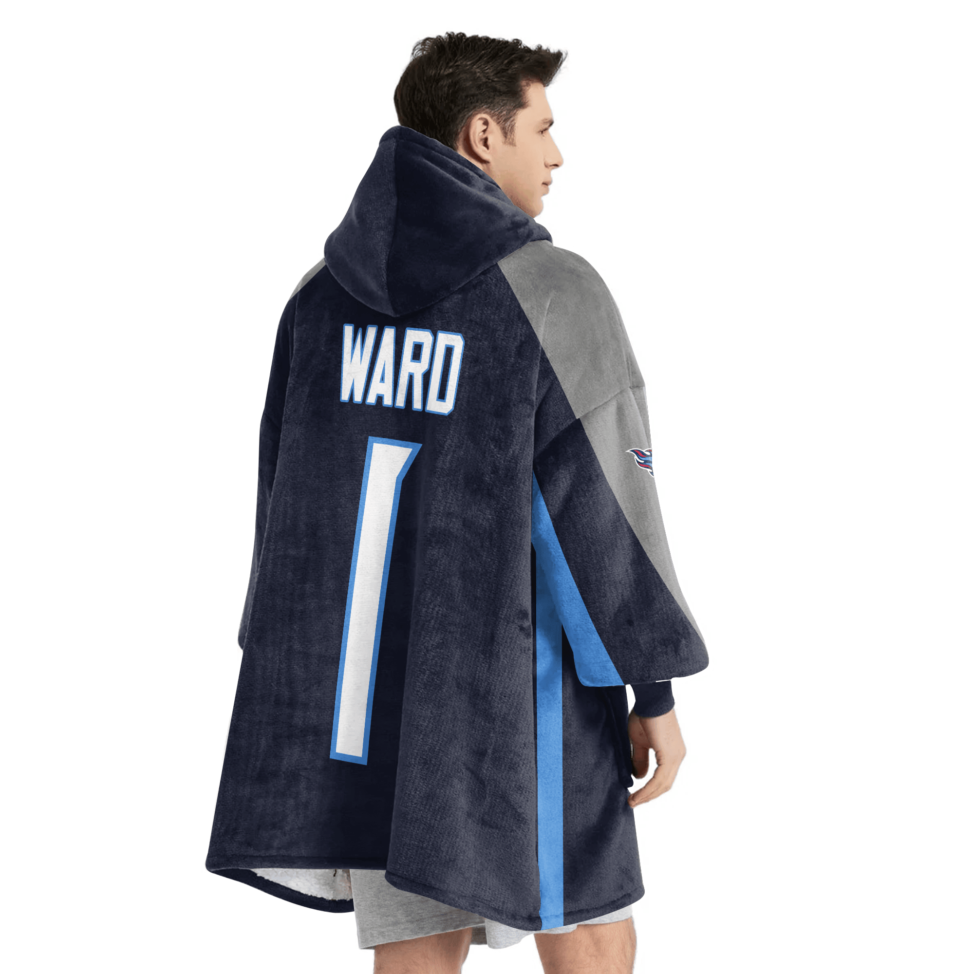 Titan Up Tennessee Football Unisex Blanket Hoodie