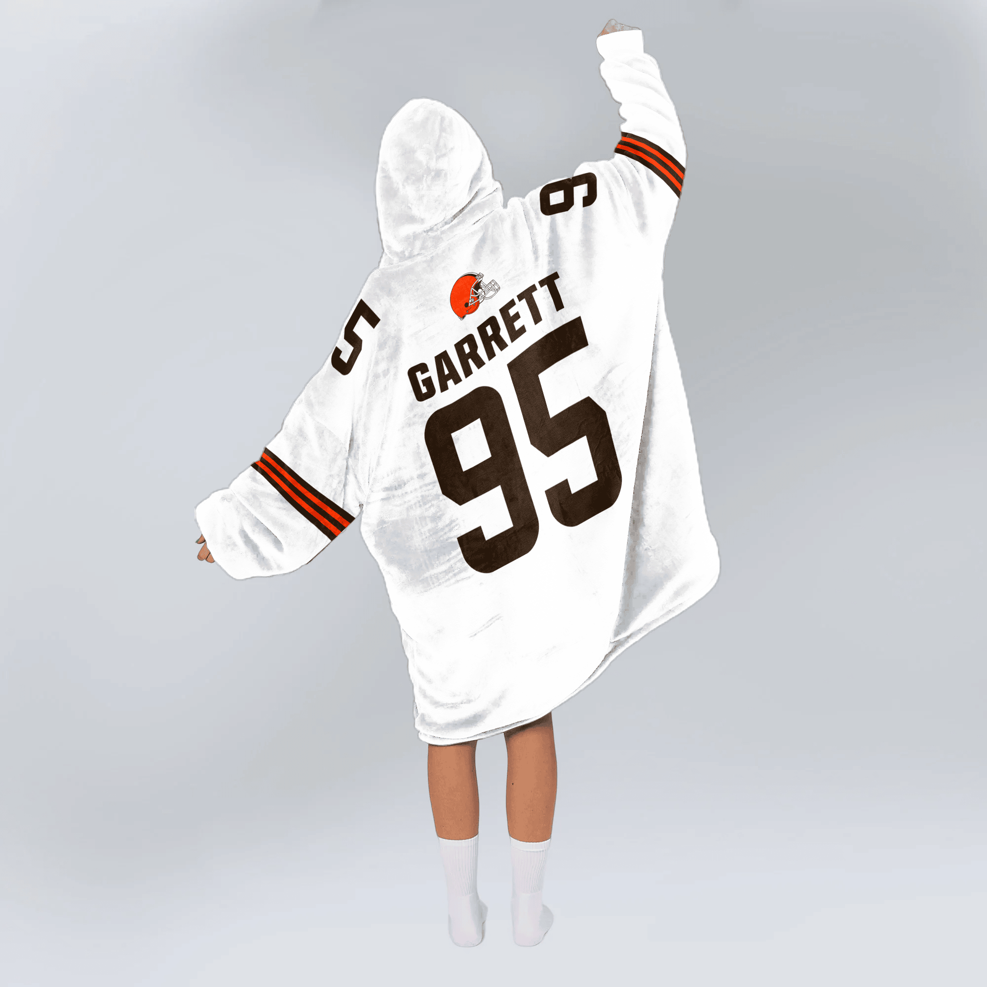 Adult M.G 95 Cleveland Football Unisex Blanket Hoodie