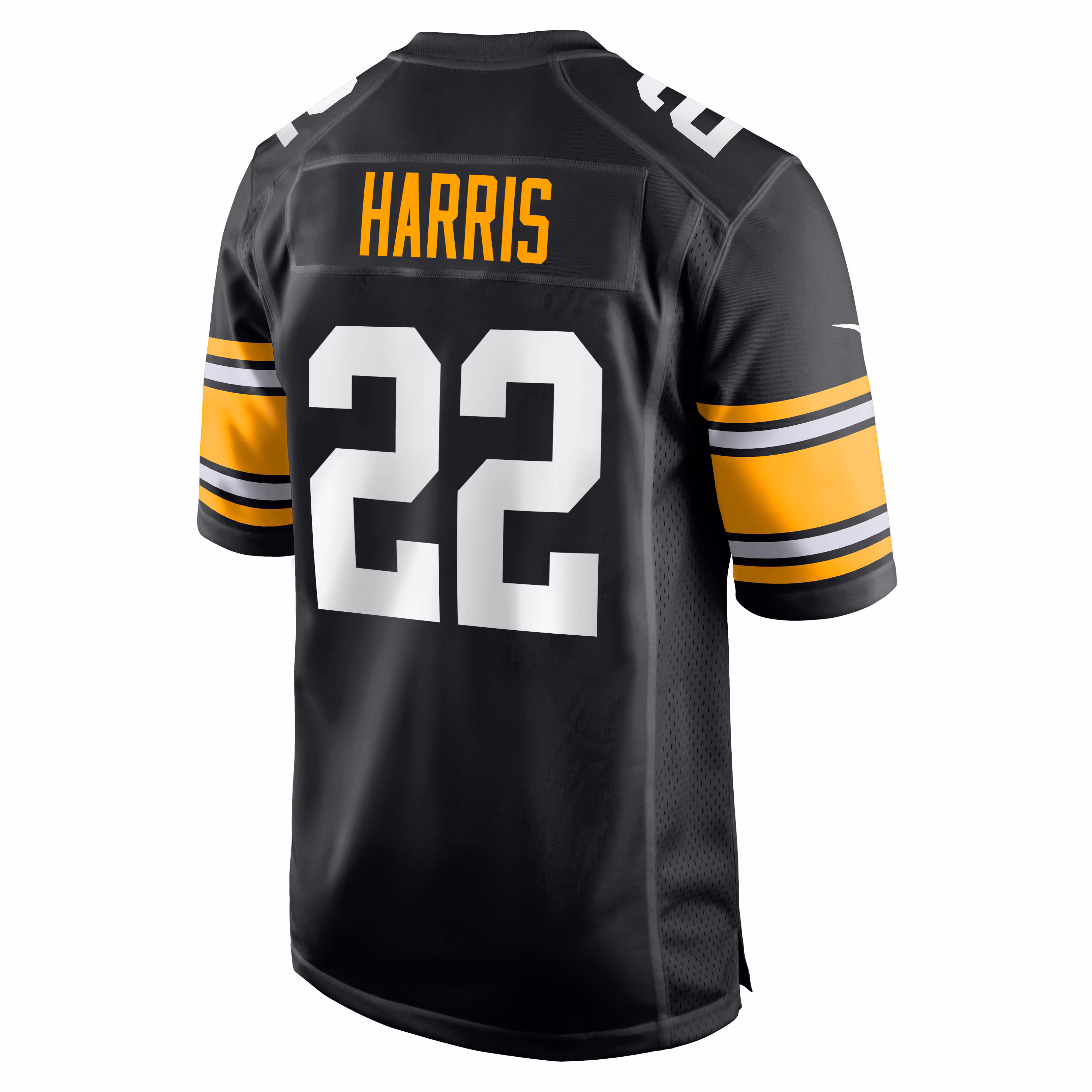 Najee Harris Pittsburgh Steelers Game Player Jersey - Black