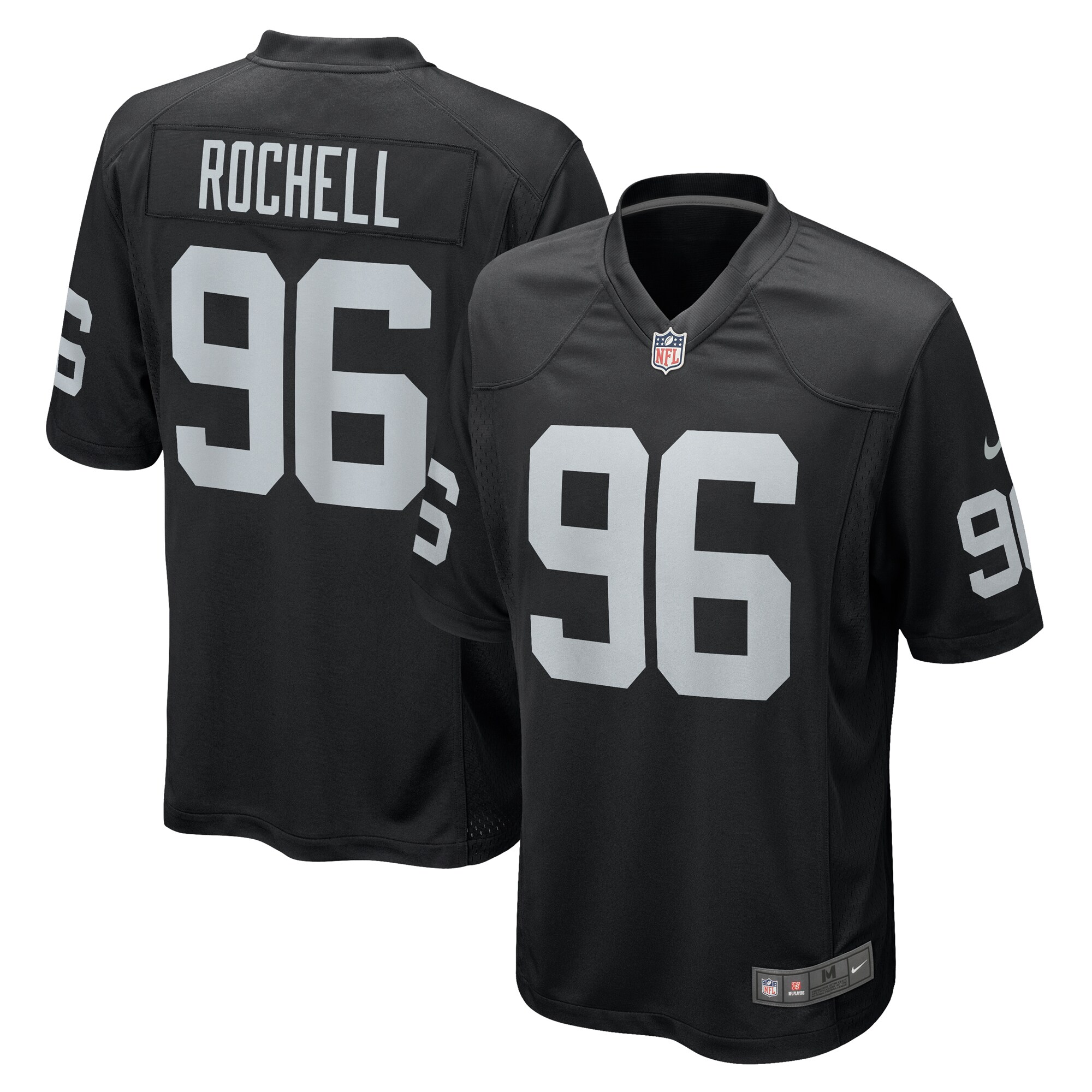 Isaac Rochell Las Vegas Raiders Team Game Jersey -  Black