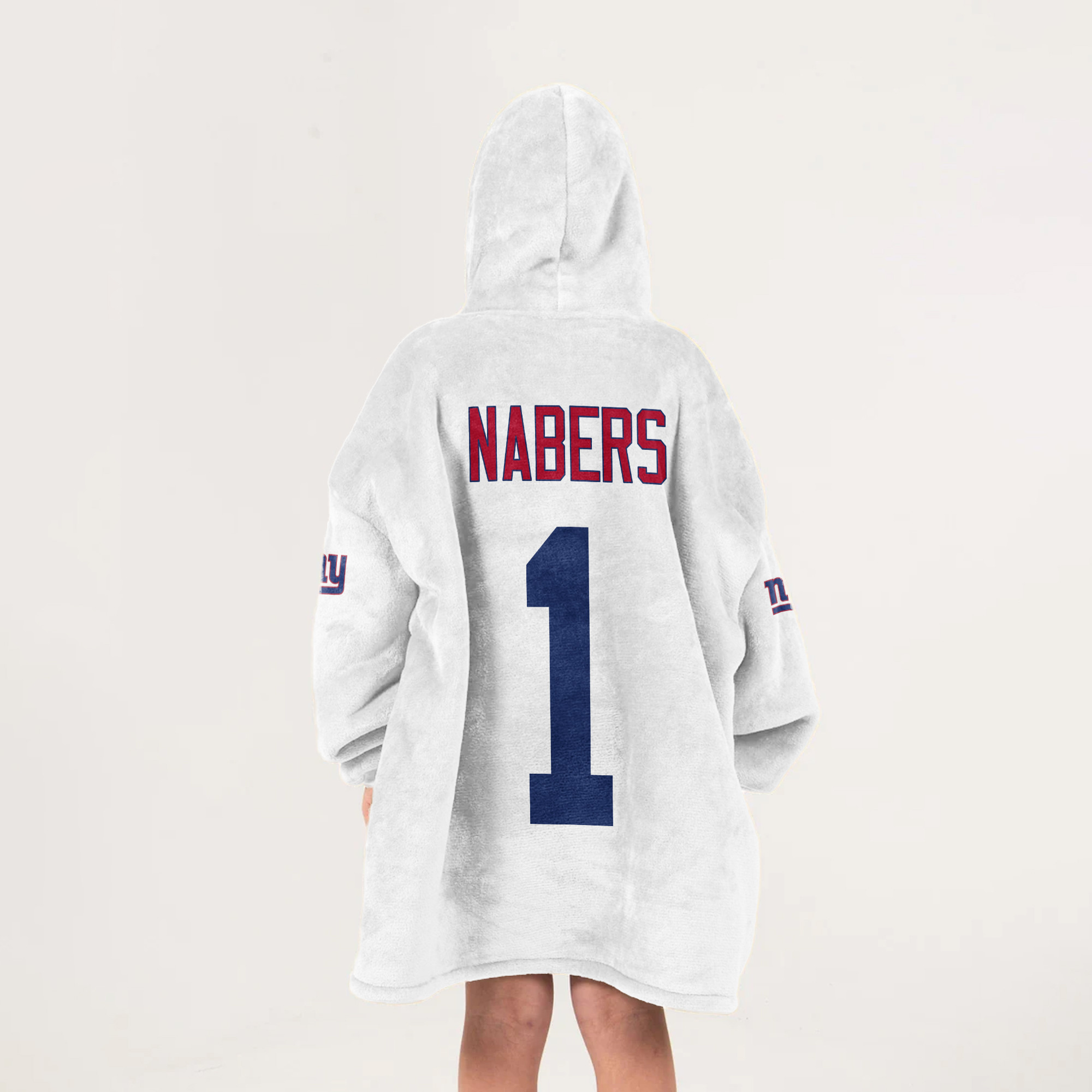 Kid M.N 1 New York G Football Unisex Blanket Hoodie