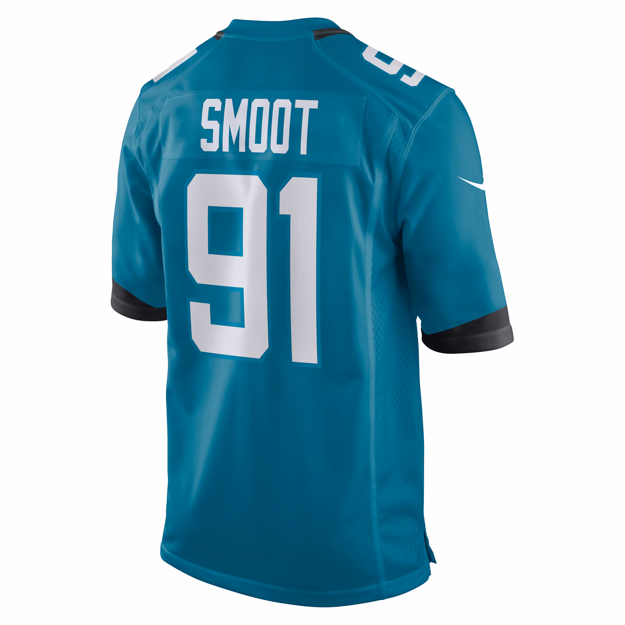 Dawuane Smoot Jacksonville Jaguars Game Jersey - Teal