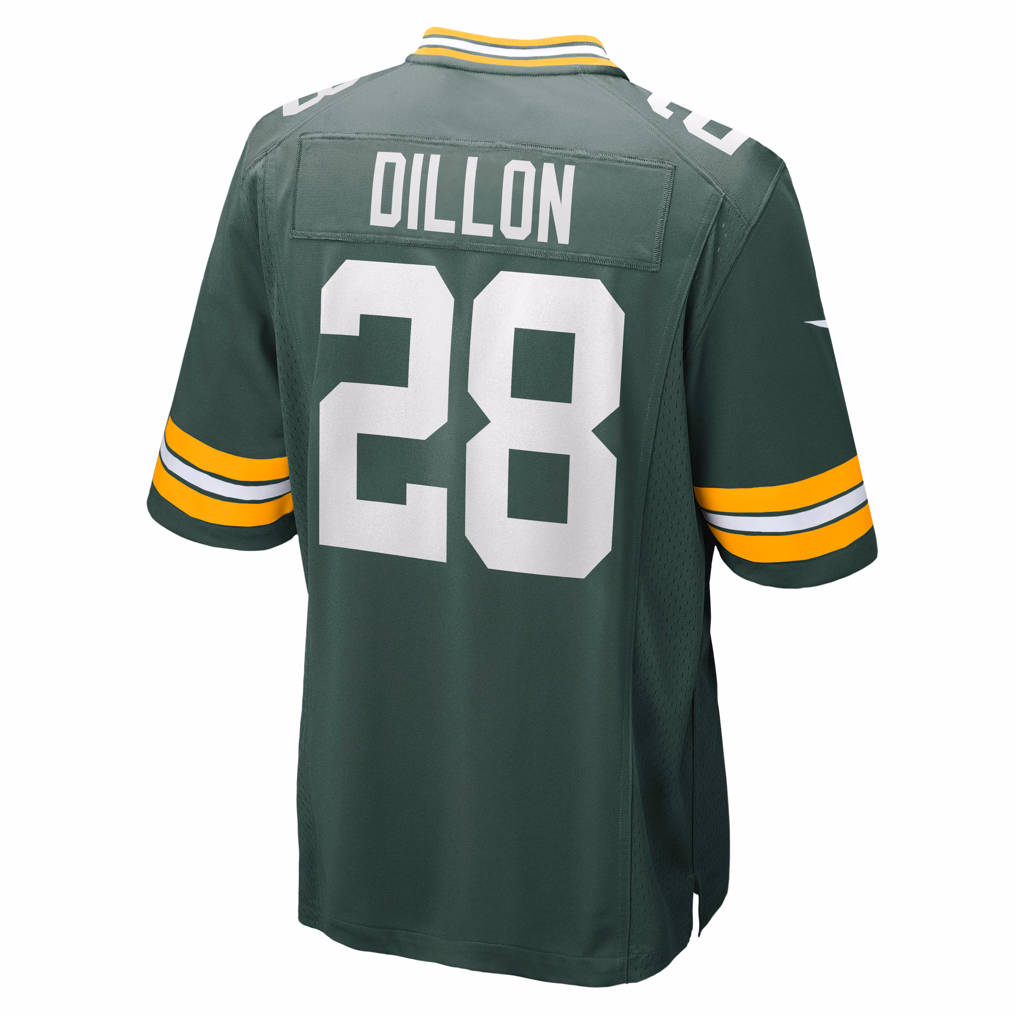 AJ Dillon Green Bay Packers Game Player Jersey - White