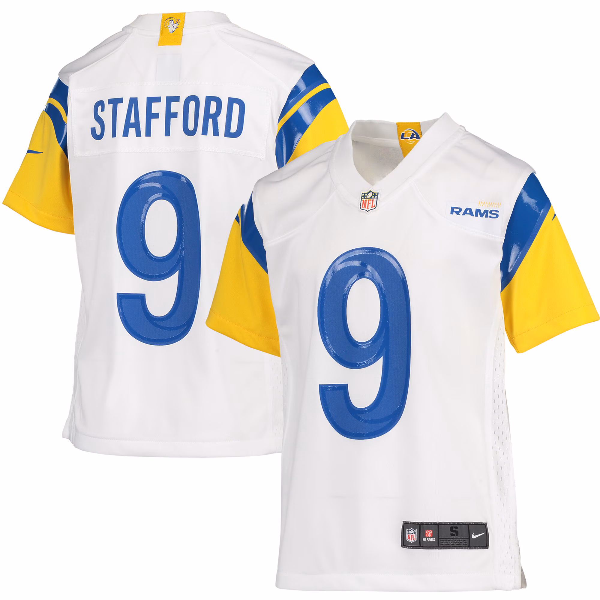 Matthew Stafford Los Angeles Rams Youth Game Jersey - Royal
