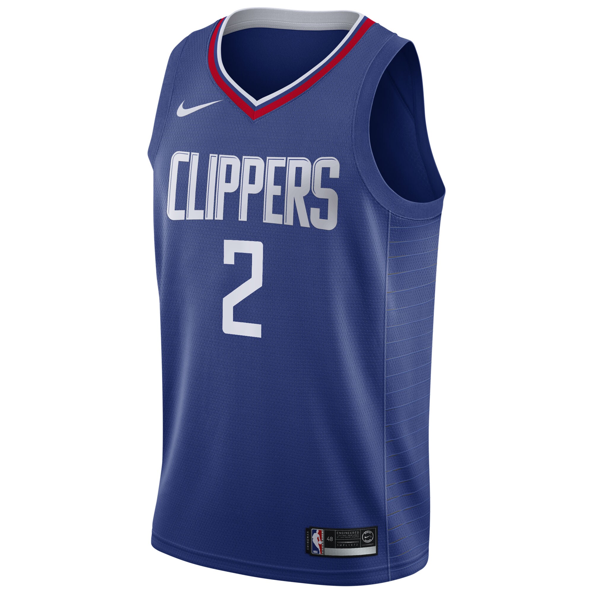 Kawhi Leonard LA Clippers 2019/20 Swingman Jersey Blue - Icon Edition