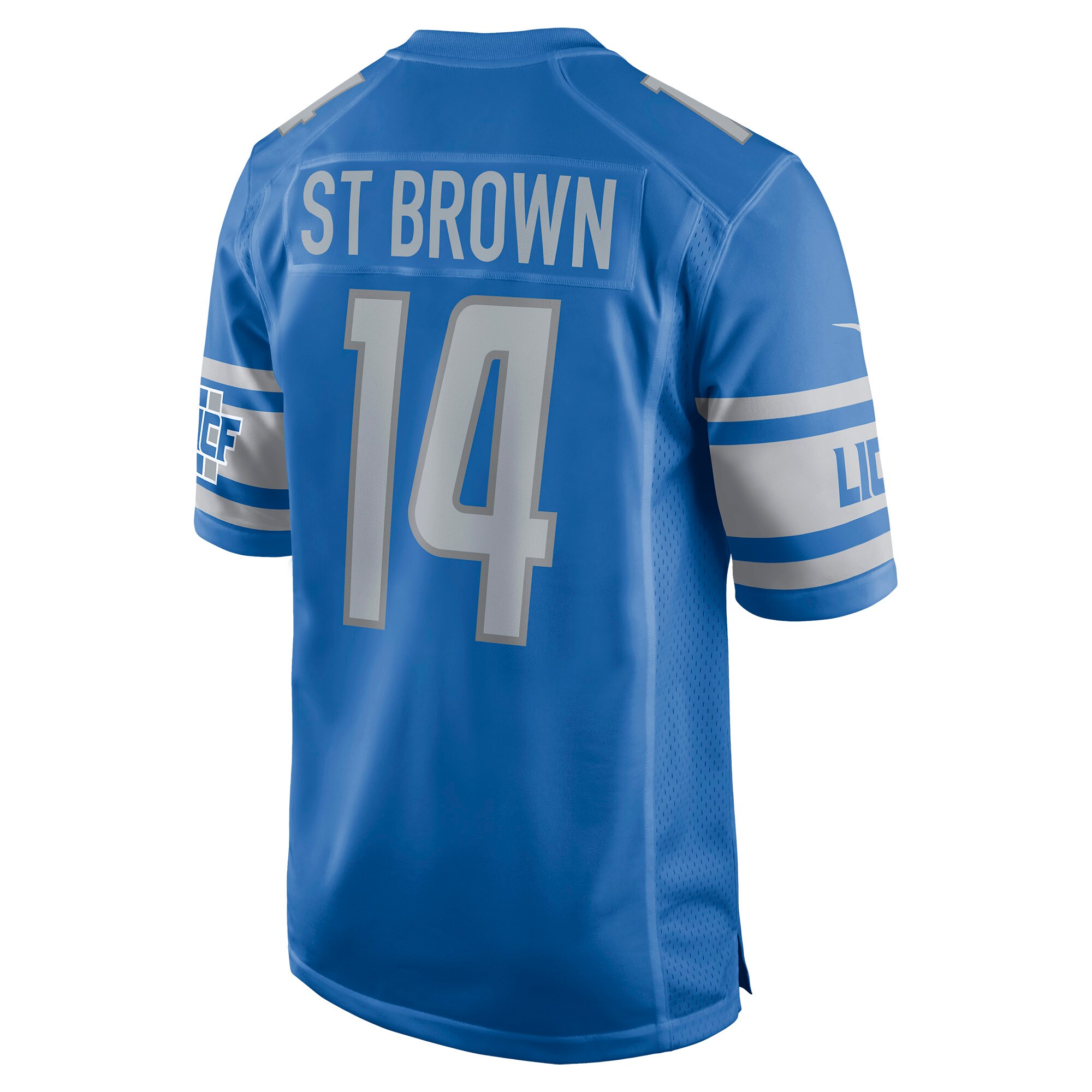 Amon-Ra St. Brown Detroit Lions Game Player Jersey - Blue