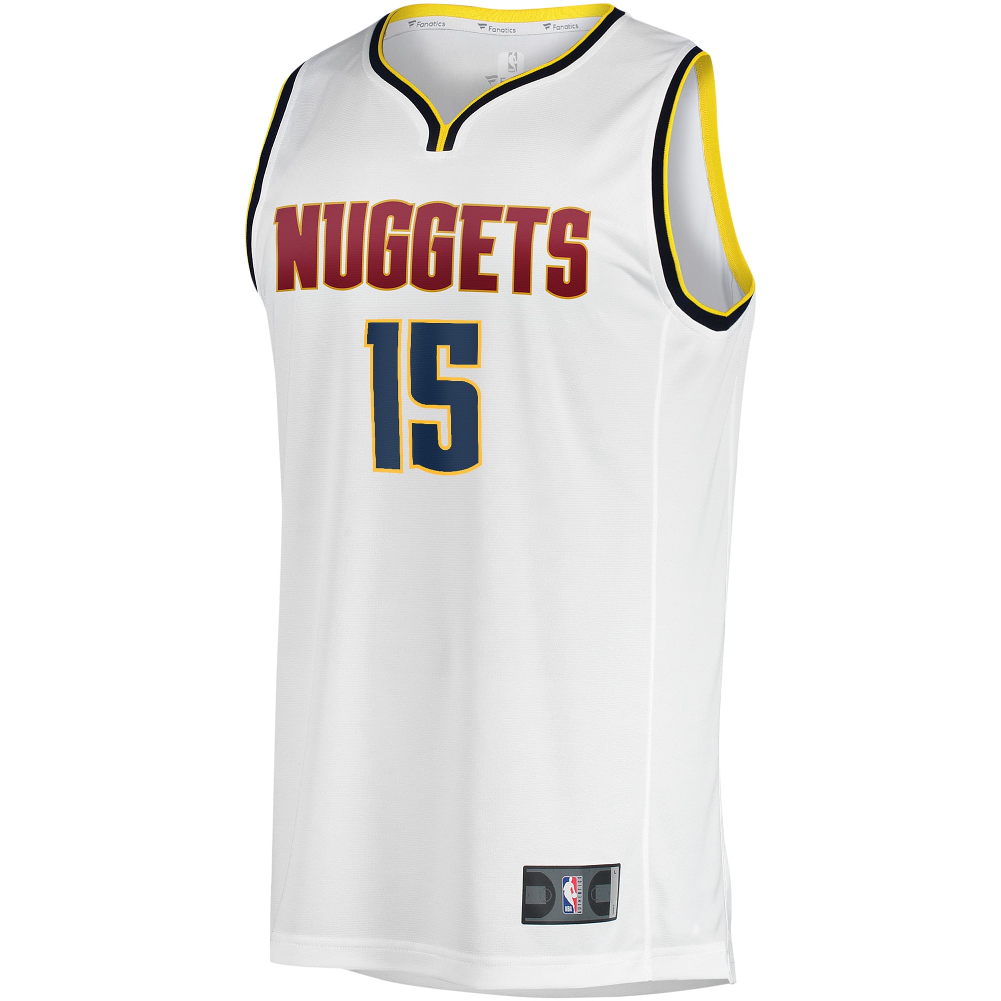 Nikola Jokic Denver Nuggets  Youth Fast Break Player Jersey - Association Edition - White