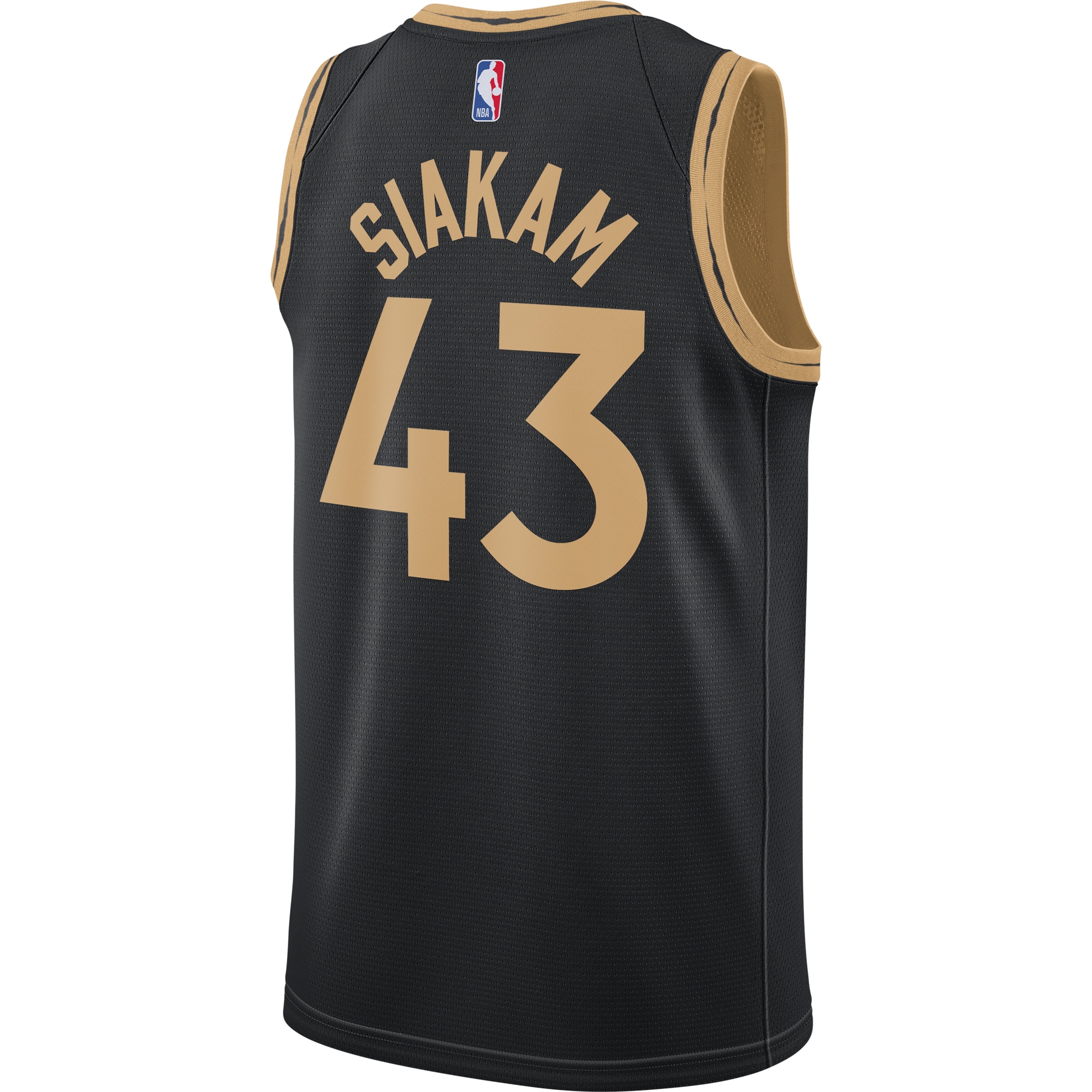 Pascal Siakam Toronto Raptors 2020/21 Swingman Jersey Black - City Edition
