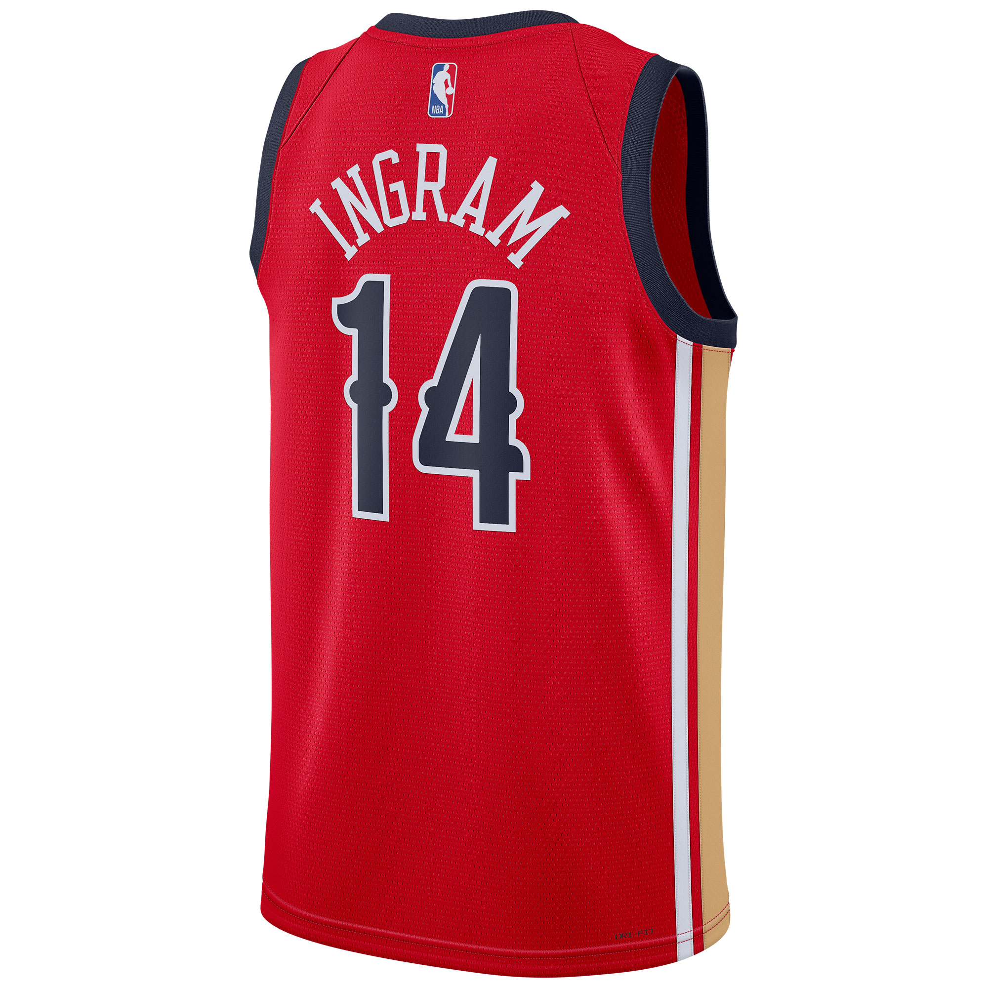 Brandon Ingram New Orleans Pelicans  Unisex Swingman Jersey - Red - Statement Edition