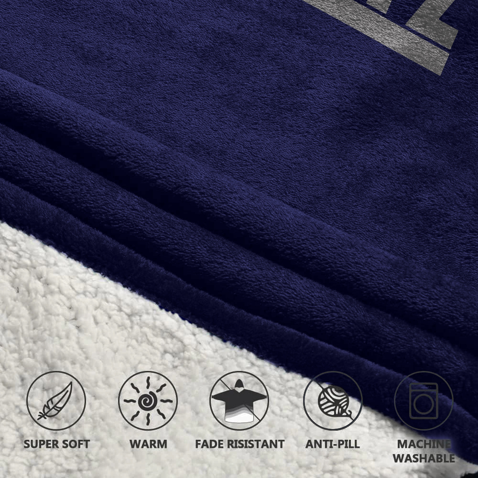 Adult Dallas Football Unisex Blanket Hoodie