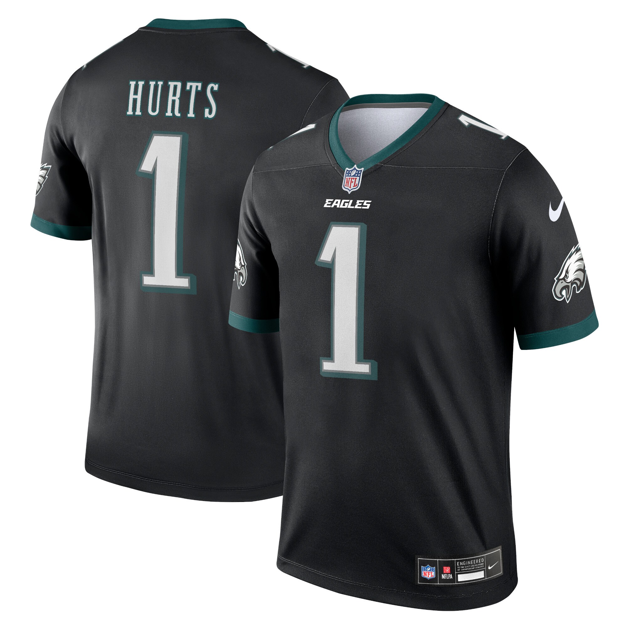 Jalen Hurts Philadelphia Eagles Alternate Legend Player Jersey - Kelly Green