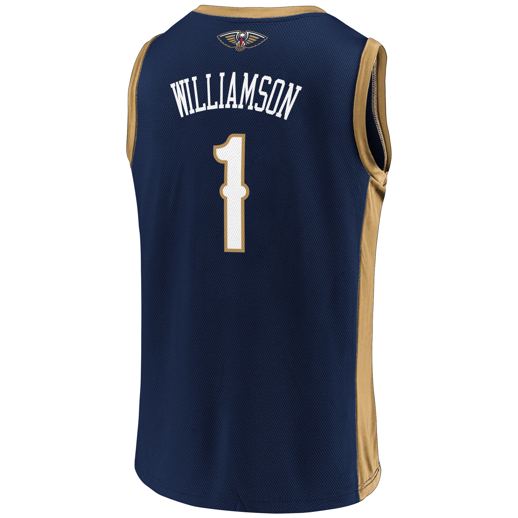 Men's Zion Williamson Navy New Orleans Pelicans Player Jersey
