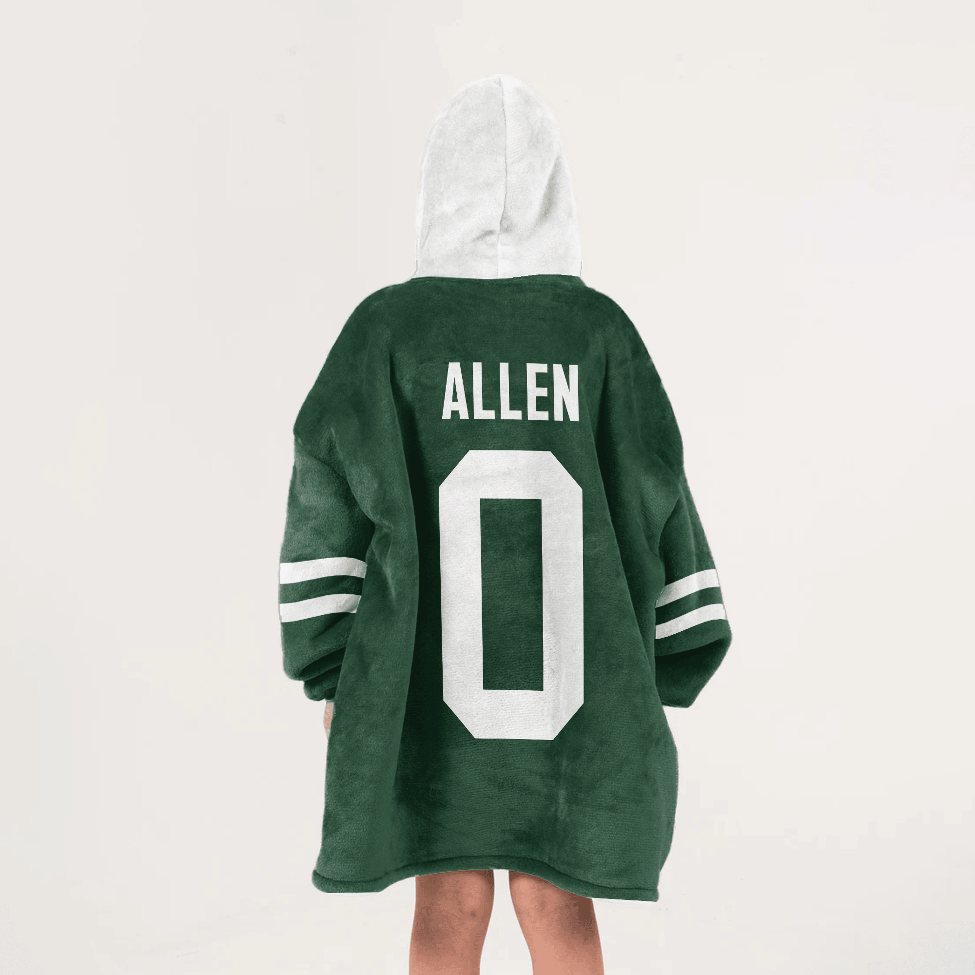 Kid B.A 0 New York J Football Unisex Blanket Hoodie