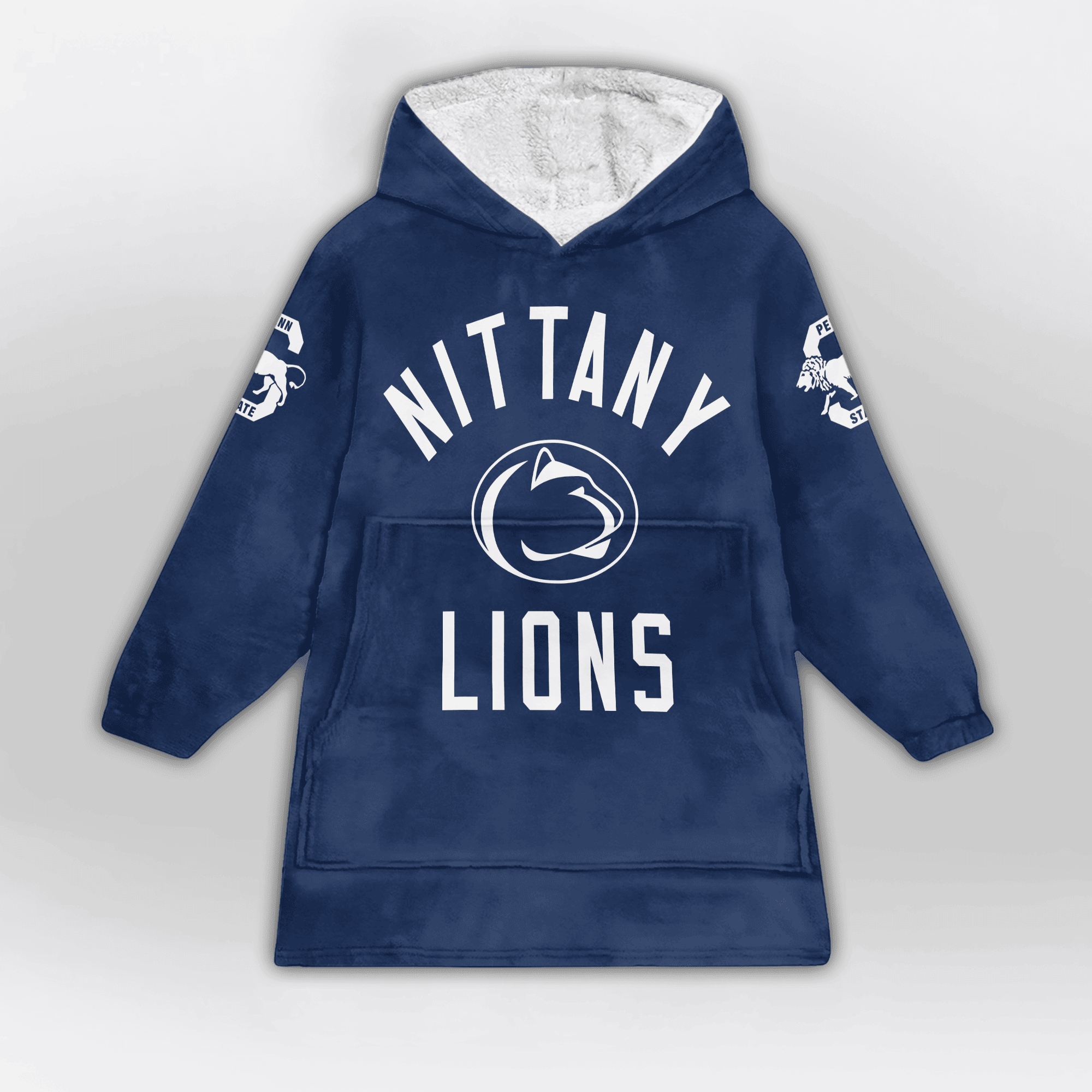Adult 1 Penn State Football Unisex Blanket Hoodie